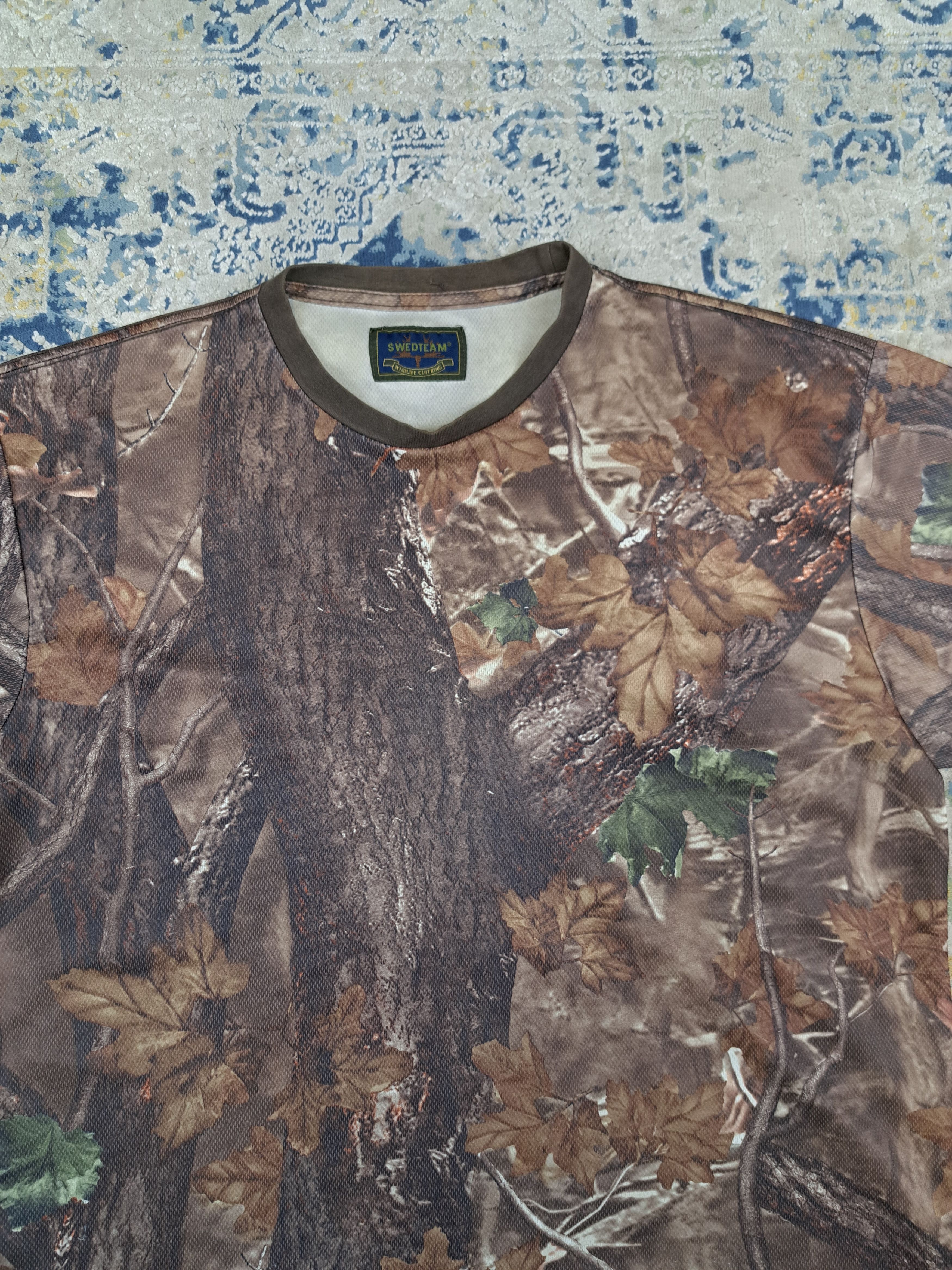 Vintage Realtree Camo Tee Archive Military Hunting Size US XL / EU 56 / 4 - 2 Thumbnail