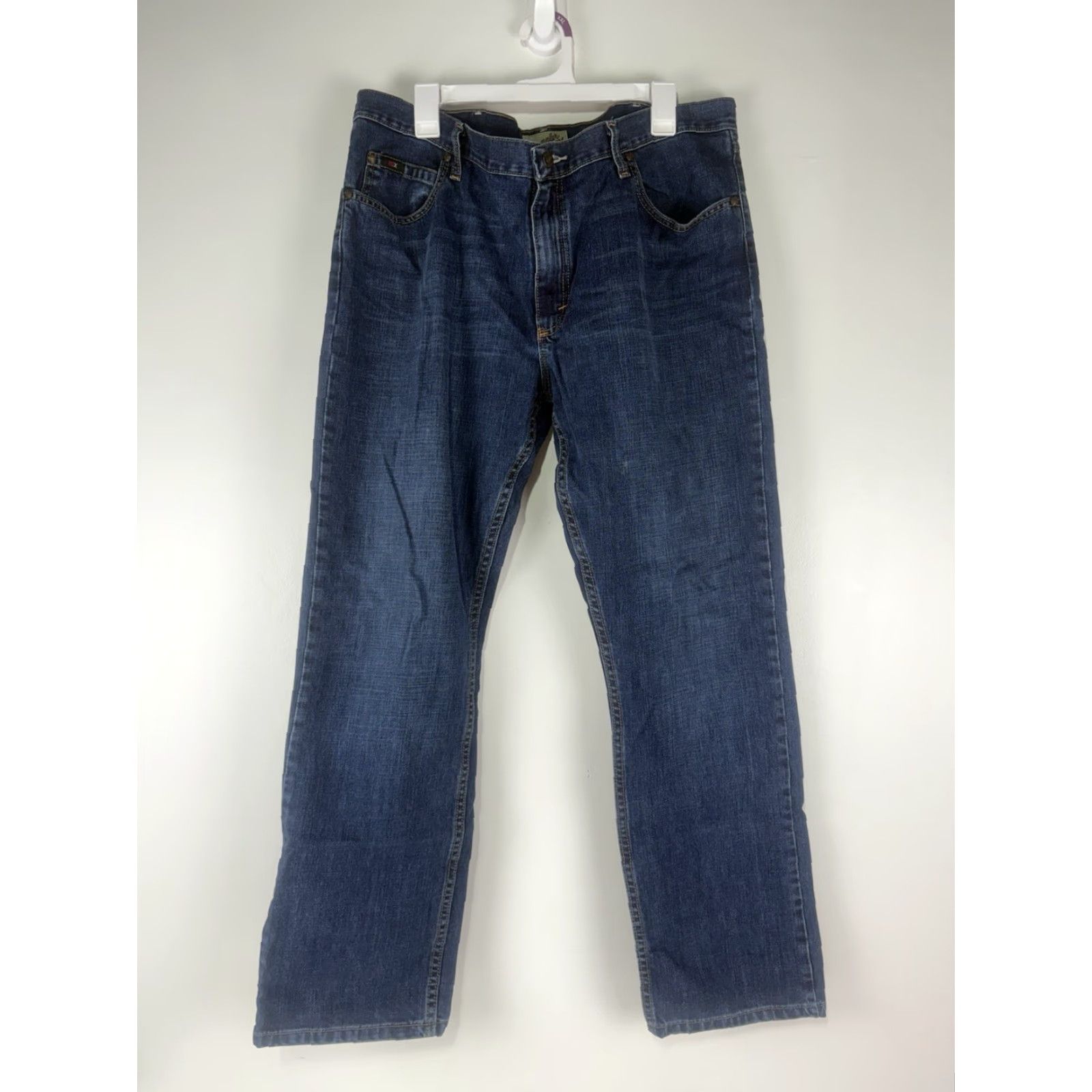Wrangler VINTAGE Wrangler 20X Men’s Jeans Size 38x32 Blue Cotton Cowboy Western Denim Size US 38 / EU 54 - 4 Thumbnail