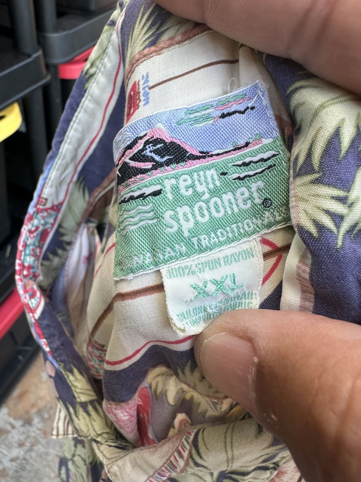 Reyn Spooner PreOwned Reyn Spooner Hawaiian Print Multicolored Men's XXL Size US XXL / EU 58 / 5 - 4 Thumbnail