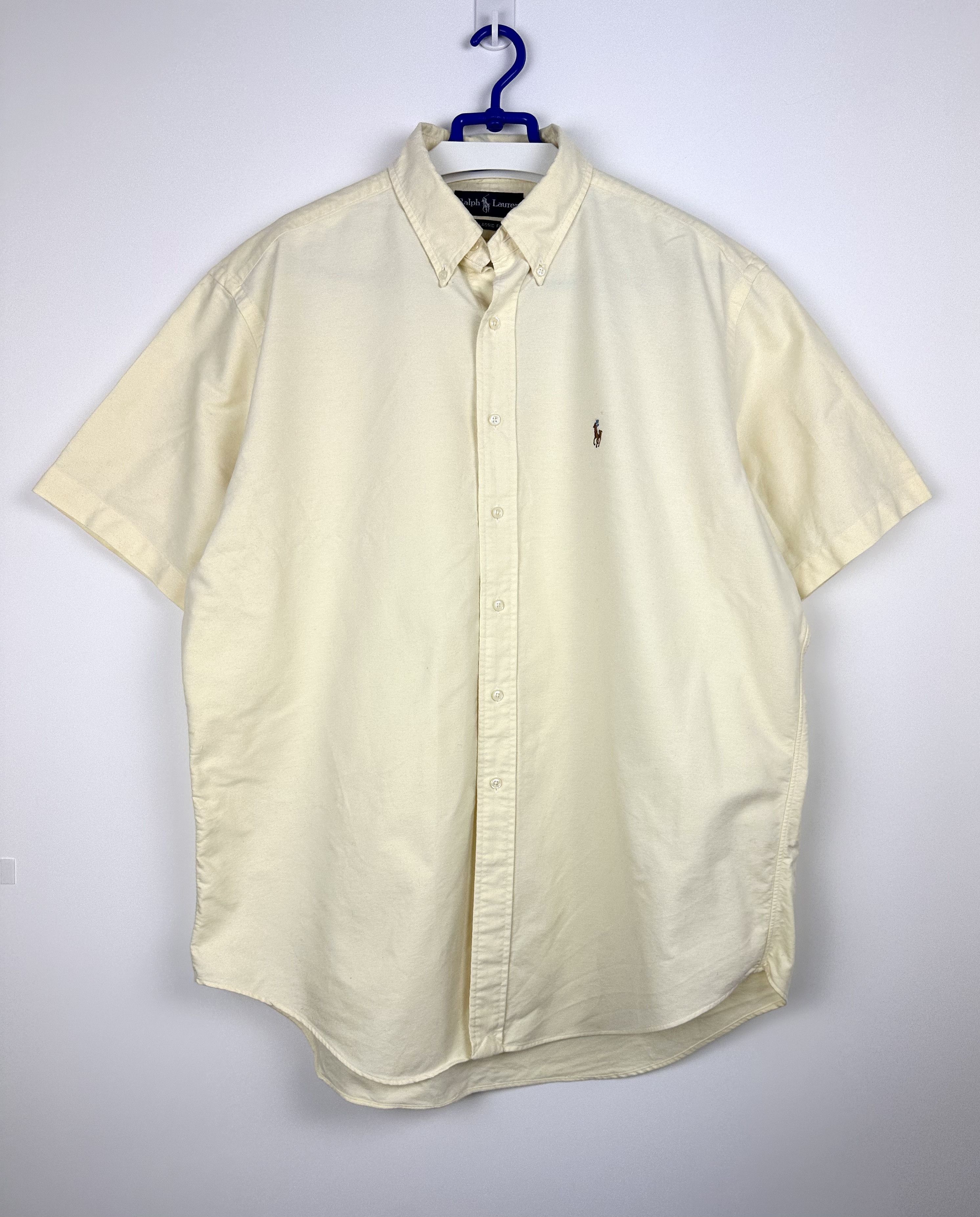 Ralph Lauren Polo Ralph Lauren Oxford Yellow Summer Vacation Shirt Size US XXL / EU 58 / 5 - 1 Thumbnail