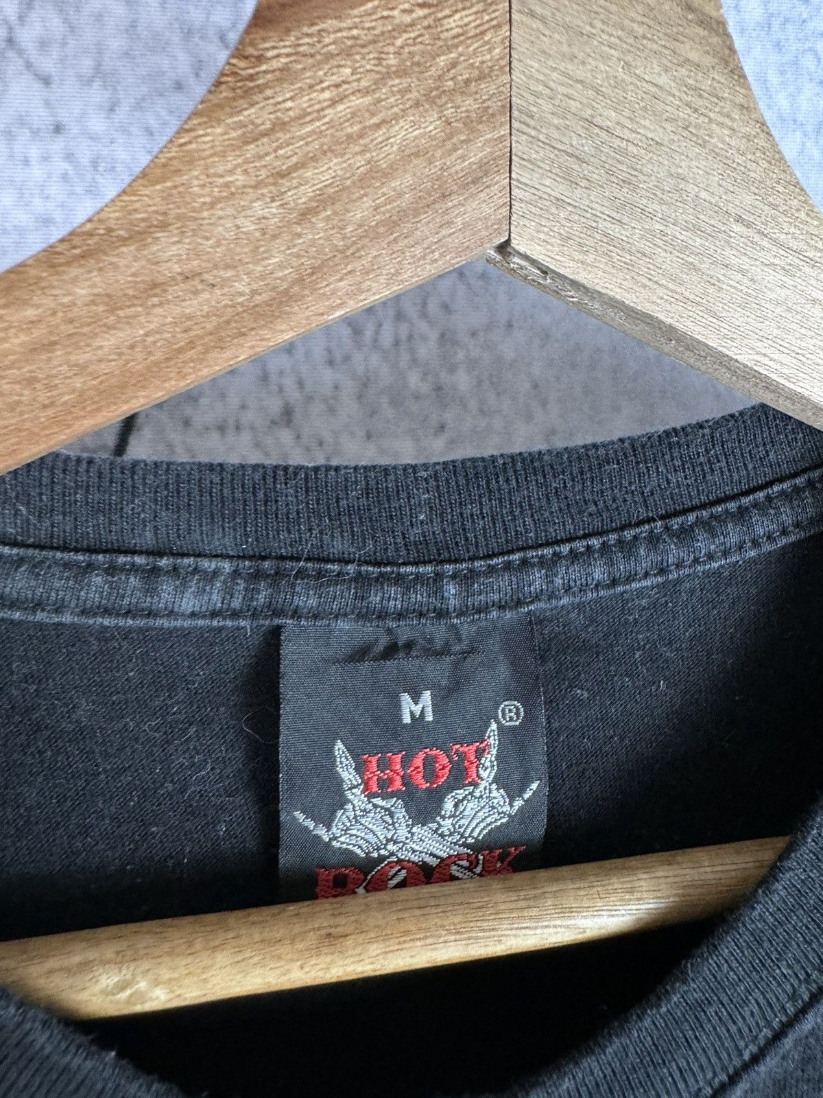 Vintage Vintage Y2K Fire Skull and Dragon Rock Of The T Shirt Japan Size US M / EU 48-50 / 2 - 3 Thumbnail