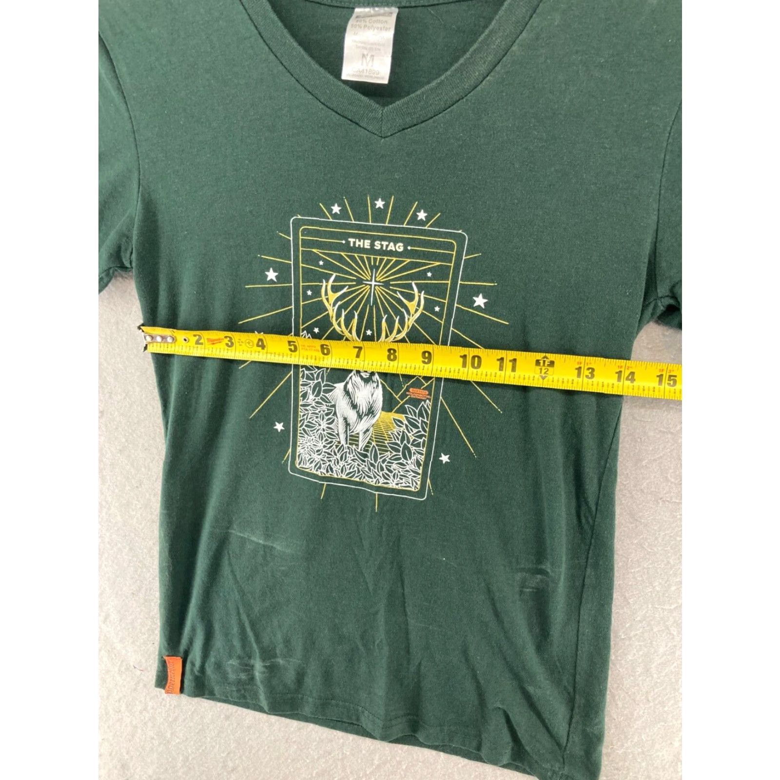 Vintage Jagermeister Tarot Card Promo T-Shirt Womens Medium Black Size M / US 6-8 / IT 42-44 - 2 Thumbnail