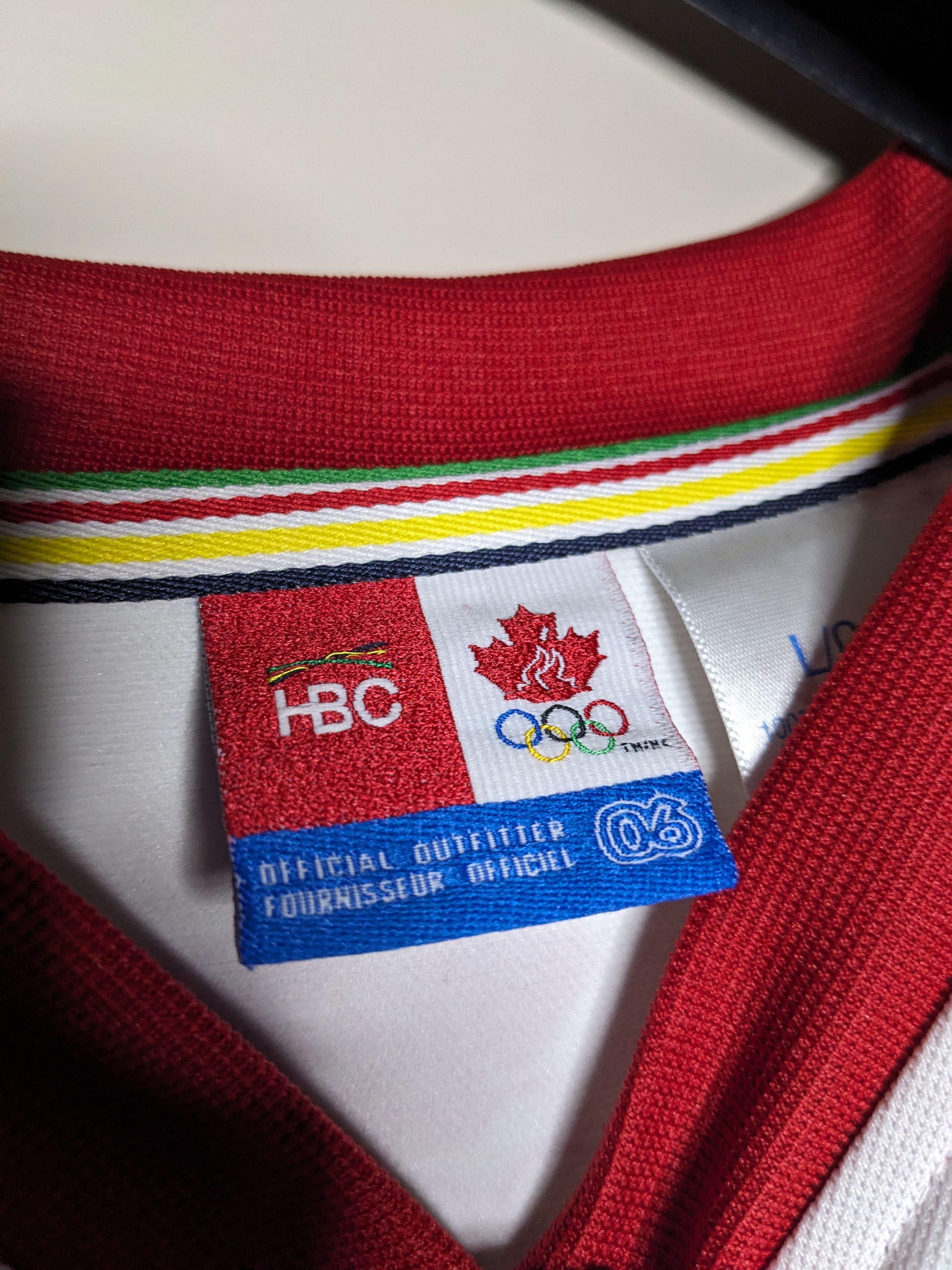 Hudsons Bay VINTAGE Hudsons Bay Canada Hockey Jersey 2006 Olympics Large Size US L / EU 52-54 / 3 - 9 Thumbnail