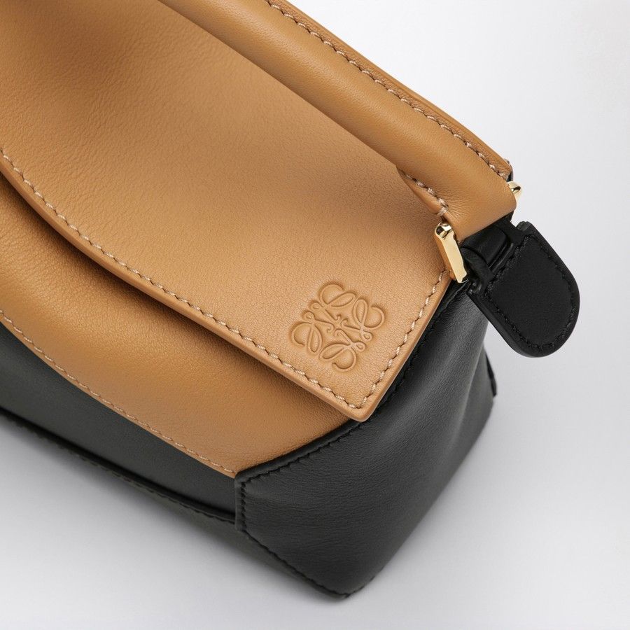 Loewe o1d2blof0824 Size: OS / Mini Puzzle Bag in Black & Camel Size ONE SIZE - 5 Thumbnail