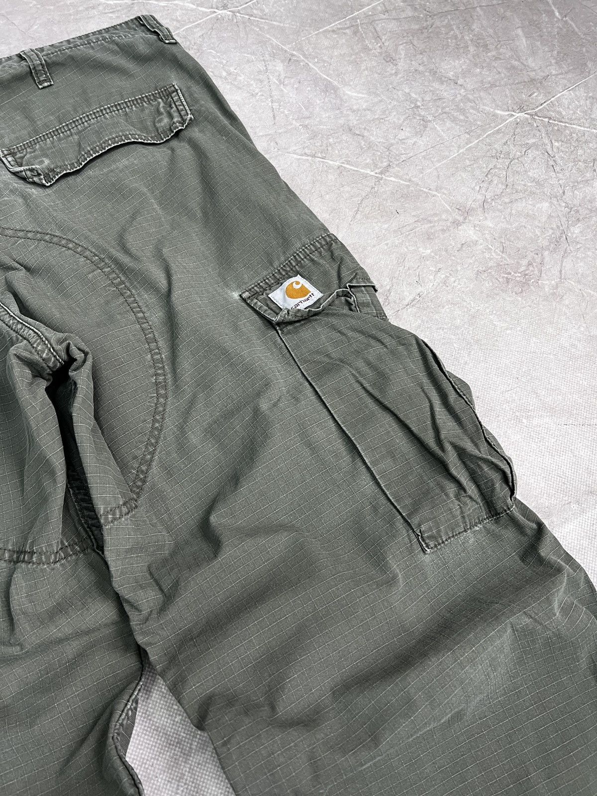 Carhartt Carhartt Green Pants Workwear Multipocket y2k Style Size US 32 / EU 48 - 10 Thumbnail