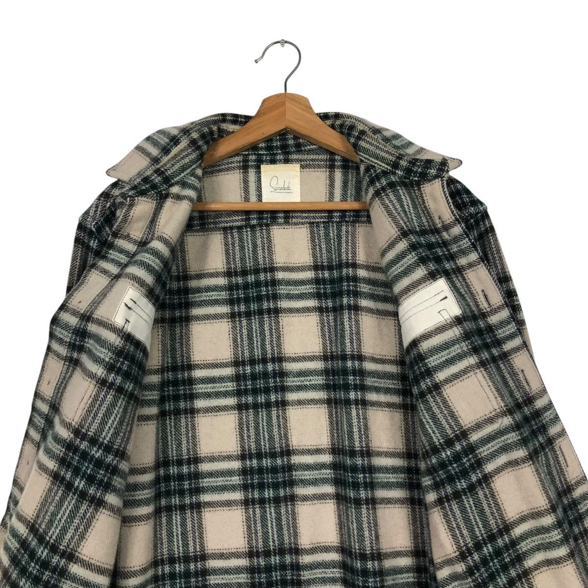 Japanese Brand × Vintage 🔥VINTAGE FLANNEL BIKER JACKET FELISSIMO TARTAN DESIGN CHECK Size US M / EU 48-50 / 2 - 16 Thumbnail