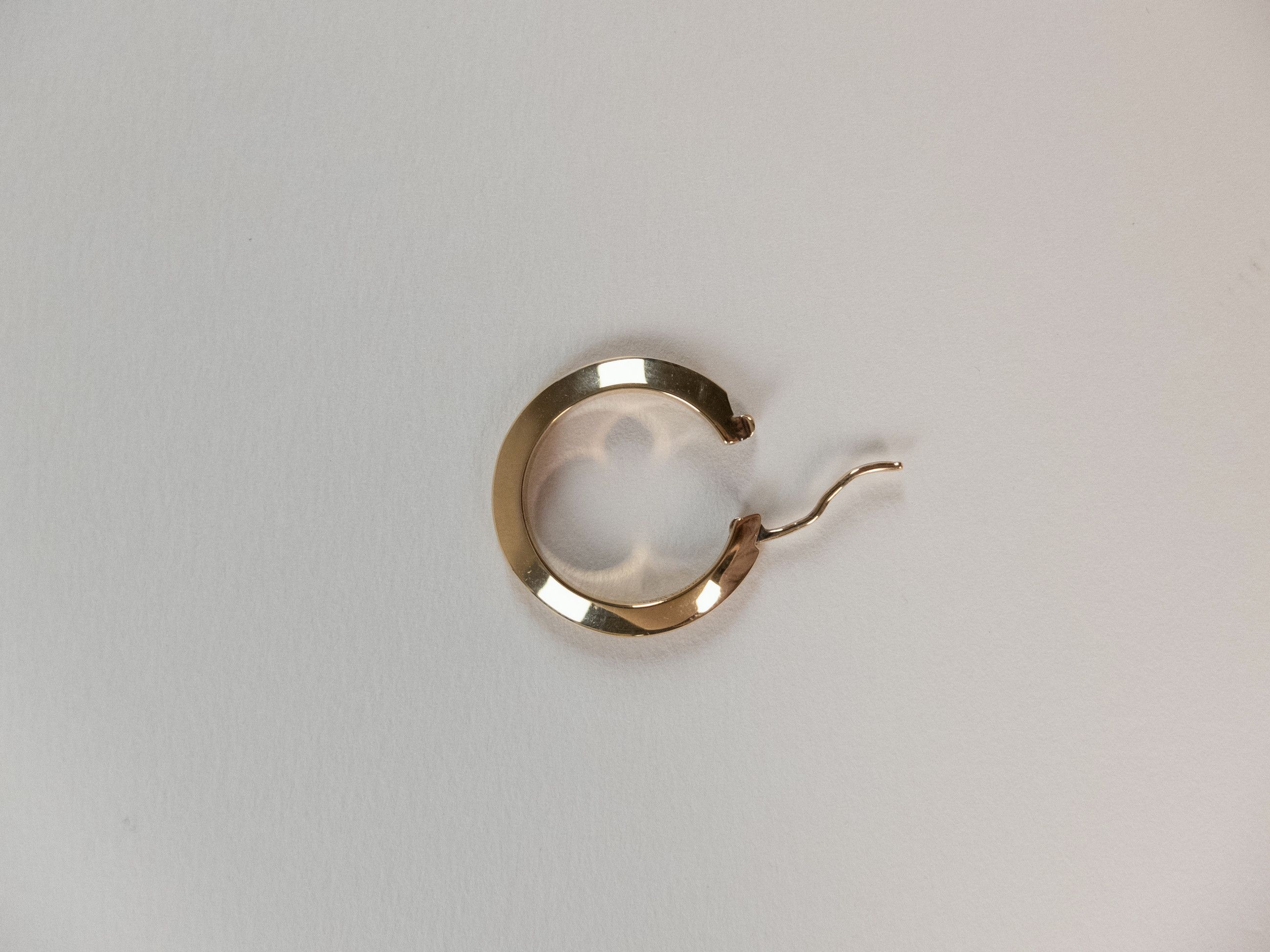 Bottega Veneta BOTTEGA VENETA gold plated silver round hoop earrings q Size ONE SIZE - 5 Thumbnail