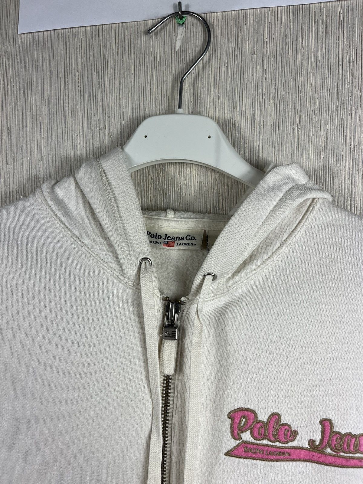 Polo Ralph Lauren × Vintage Vintage Polo Ralph Lauren jeans y2k zip hoodie sweatshirt Size M / US 6-8 / IT 42-44 - 9 Thumbnail