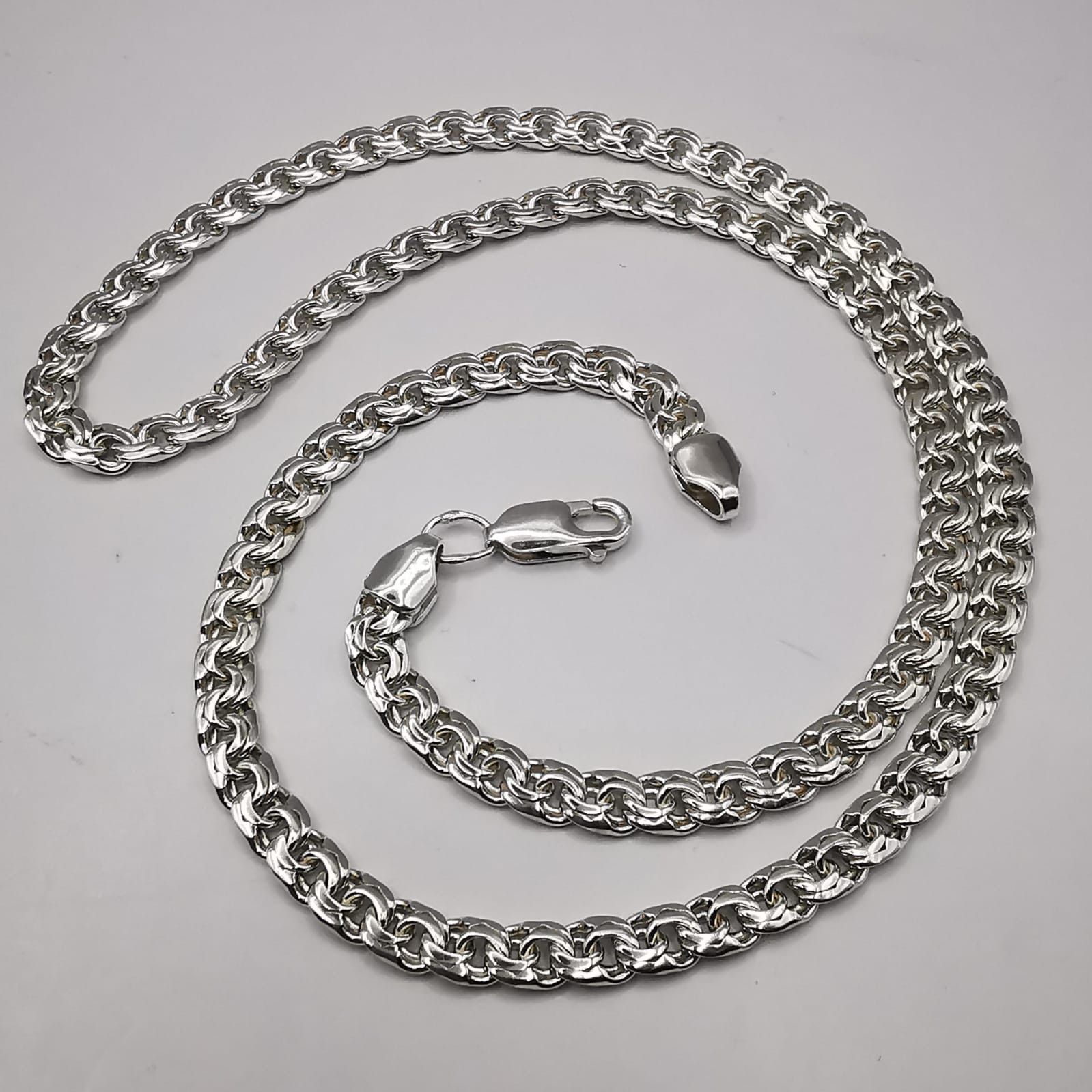 Sterling Silver Vintage Jewelry Chains,925 Sterling Silver 27,27g Size ONE SIZE - 5 Thumbnail