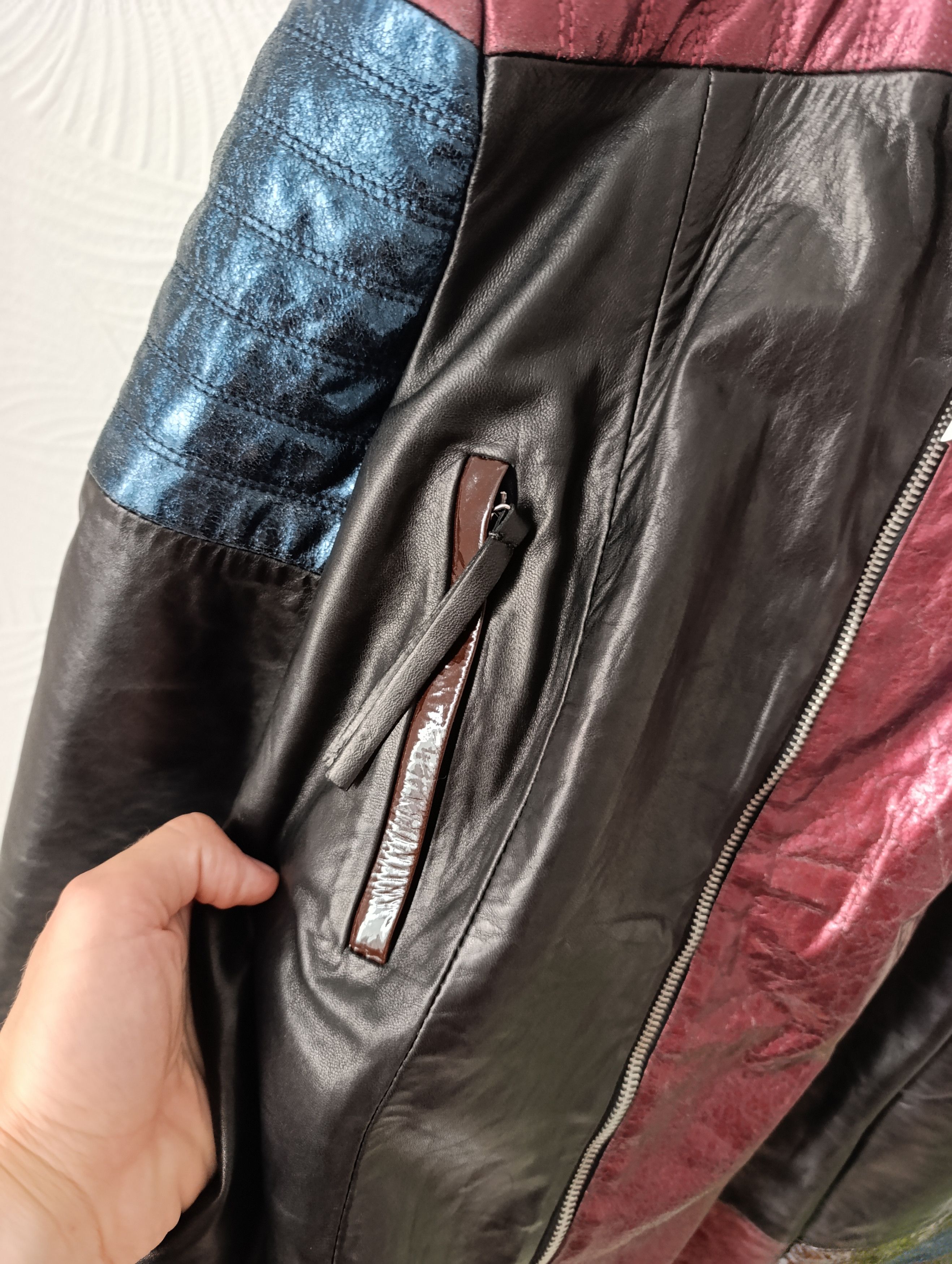 Just Cavalli JUST ROBERTO CAVALLI COUTURE 2013 LEATHER BIKER JACKET Size XL / US 12-14 / IT 48-50 - 13 Thumbnail