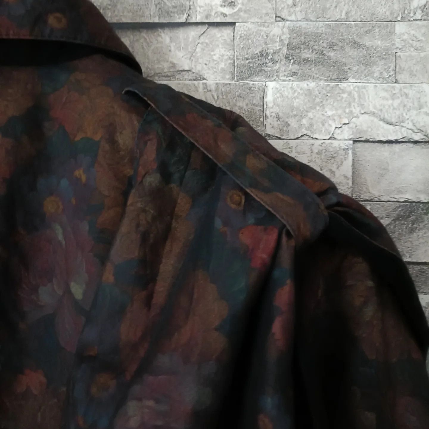Trussardi × Vintage Vintage trussardi attire spa cape cocoon coat Size ONE SIZE - 3 Thumbnail