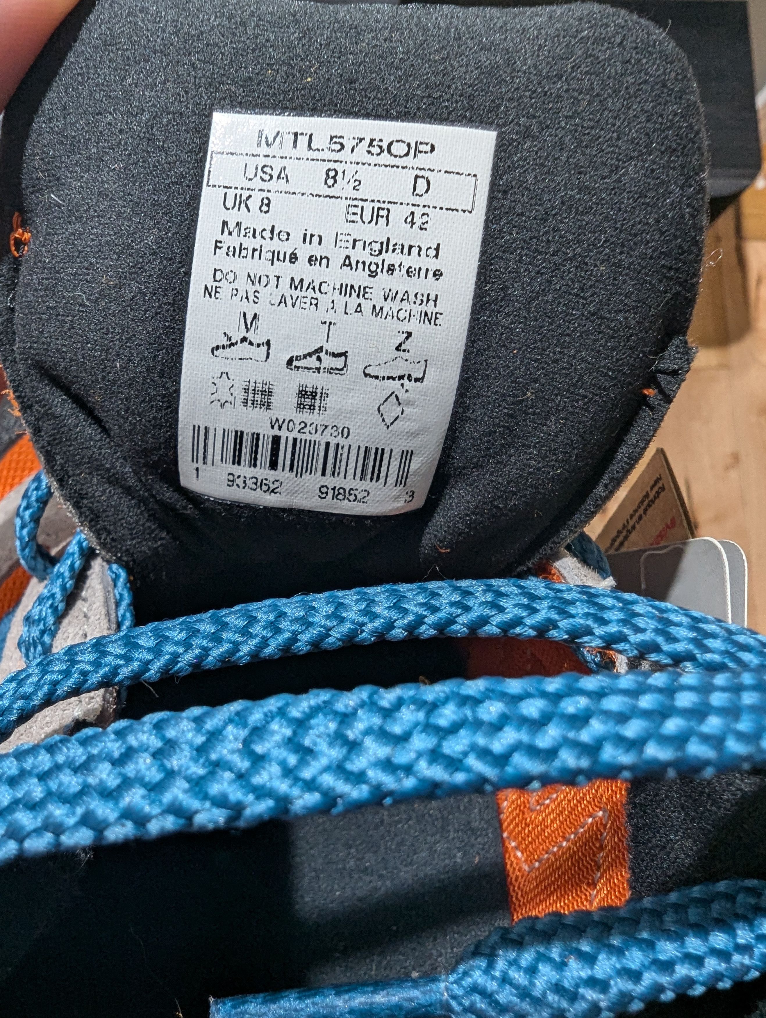 New Balance New Balance 575 Made In England 'Orange Petrol' Size US 8.5 / EU 41-42 - 7 Thumbnail