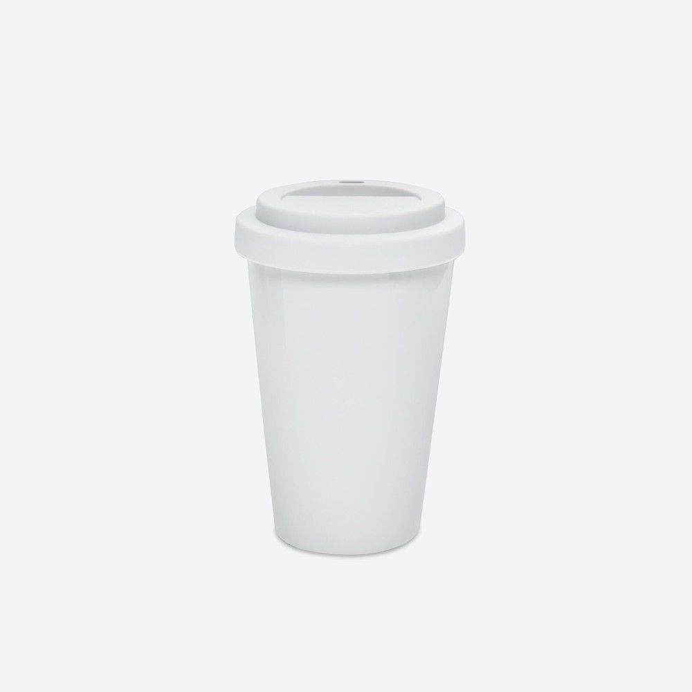 Balenciaga o1la1rc1a0825 Size: OS / Changsha Coffee Cup in White Size ONE SIZE - 2 Thumbnail
