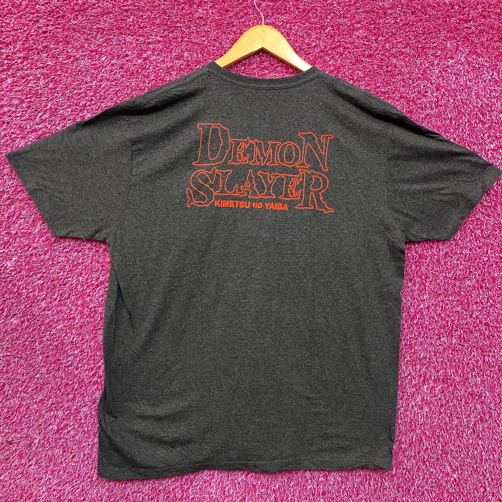 Anime Demon Slayer Kimetsu No Yaiba Logo Anime T-Shirt Size XL Size US XL / EU 56 / 4 - 3 Thumbnail