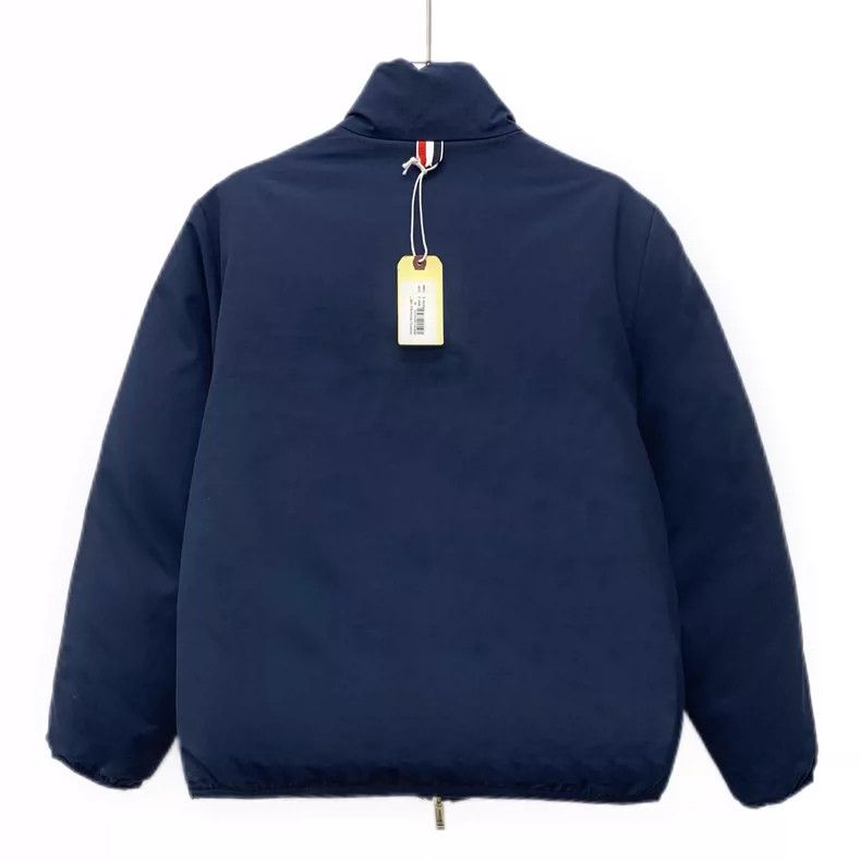 Thom Browne Thom browne Blue graffiti printed cotton double-sided zippe Size US XXS / EU 40 - 4 Thumbnail