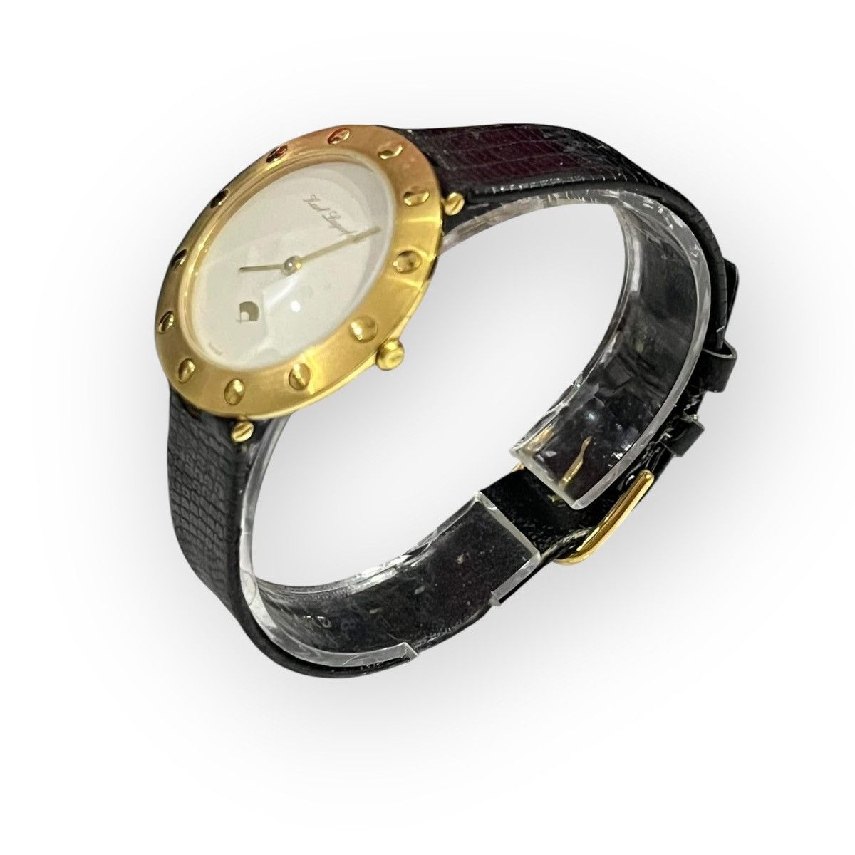 Karl Lagerfeld Vintage Rare 80s Karl Lagerfeld Swiss Made Watch Size ONE SIZE - 8 Thumbnail