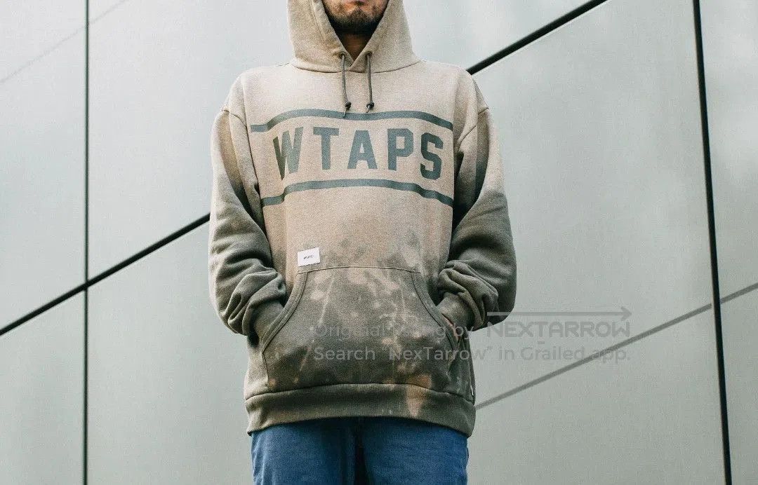 Wtaps wtaps hooded sweatshirt with tie-dye design. Size US S / EU 44-46 / 1 - 1 Thumbnail
