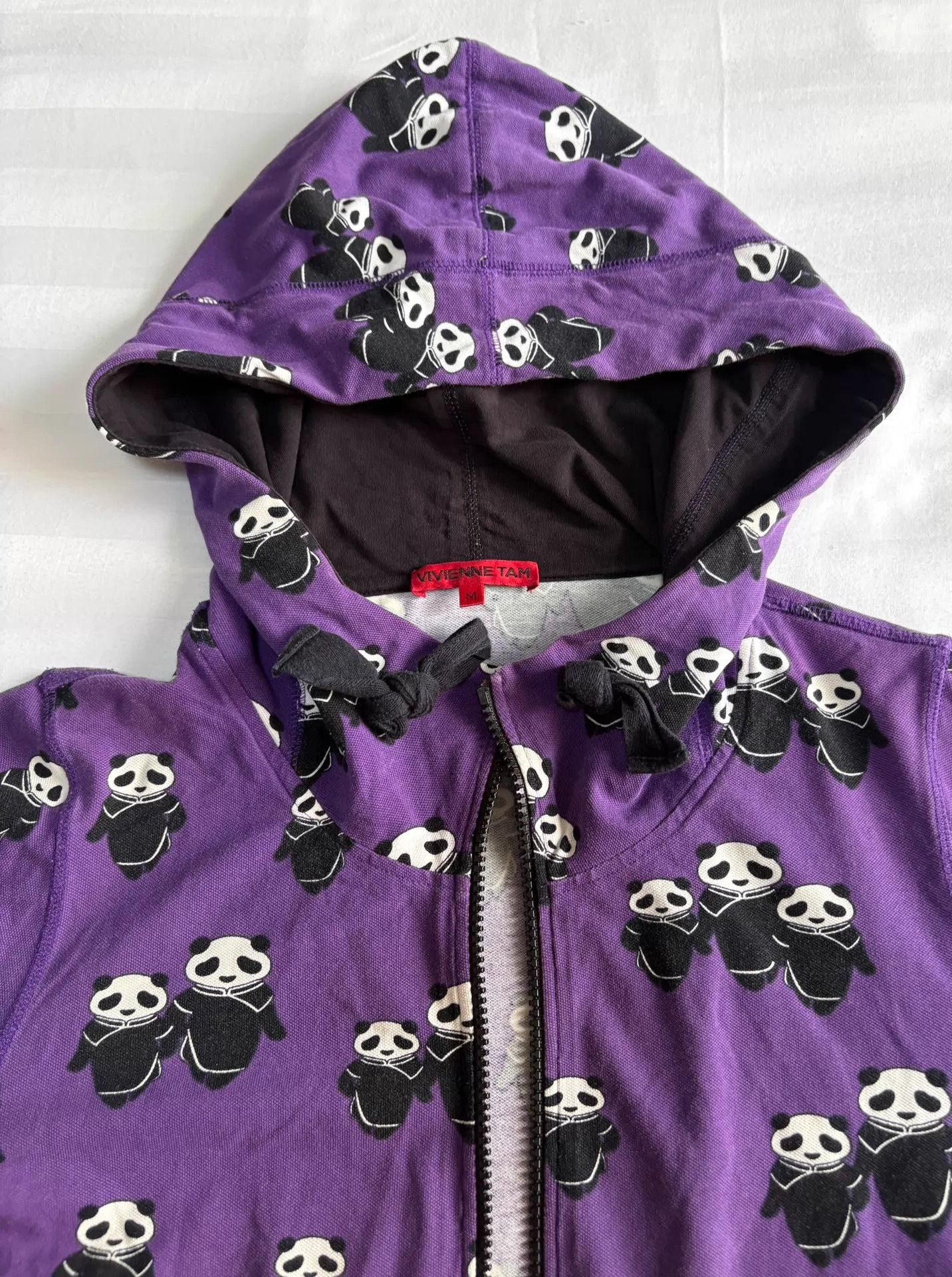 Vivienne Tam Vivienne Tam Vintage Panda Print Hoodie Size M / US 6-8 / IT 42-44 - 4 Thumbnail