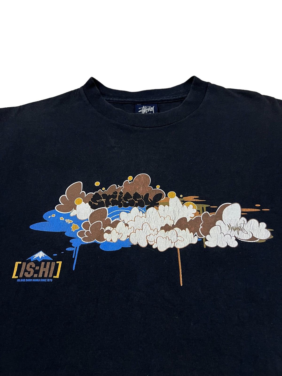 Futura OG Stussy Futura Island Snow Hawaii Photo Print Ltd Ed Shirt Size US S / EU 44-46 / 1 - 1 Thumbnail
