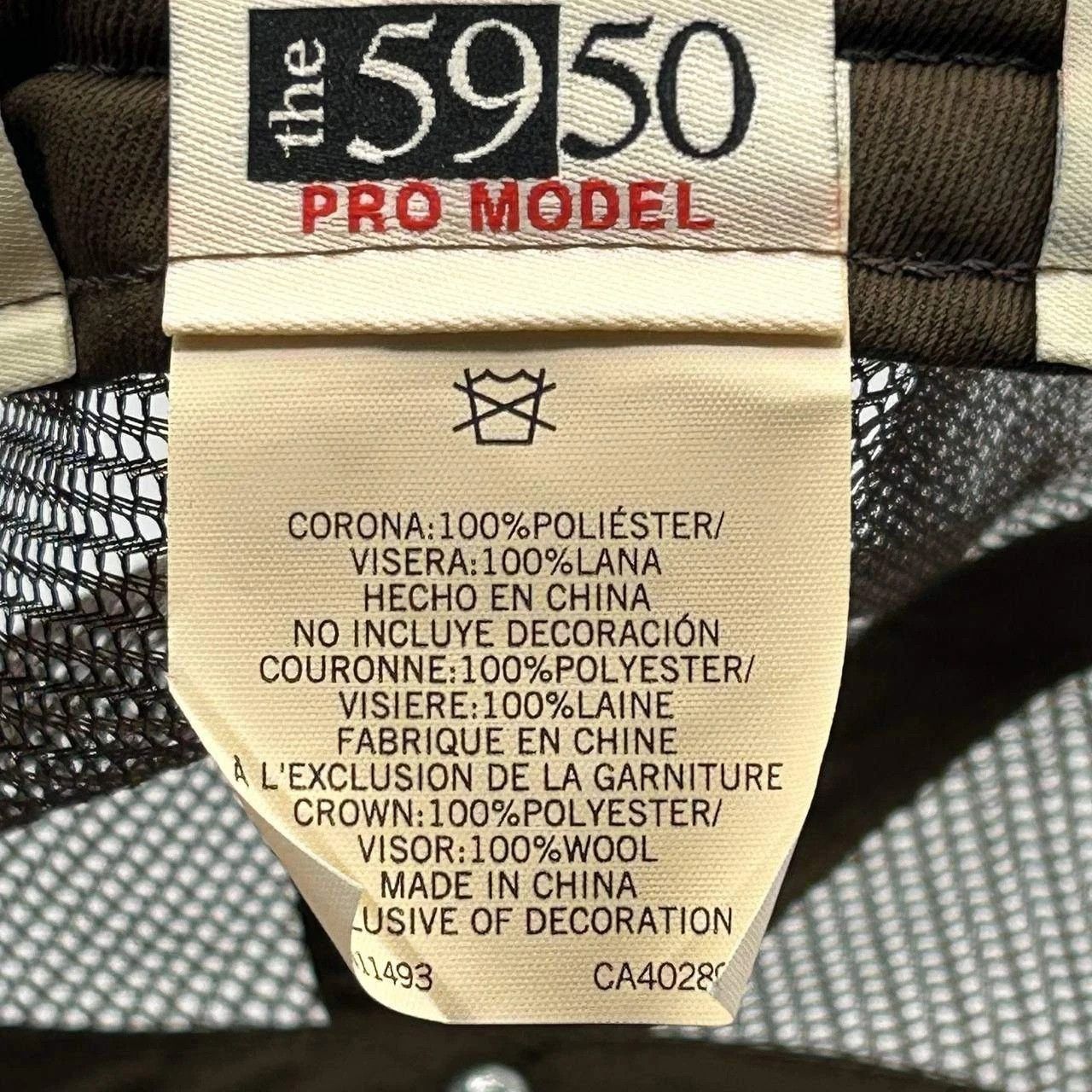 New Era Fear of God 7 5/8 59Fifty New Era Mesh Hat Fitted FOG Jordan Size ONE SIZE - 3 Thumbnail