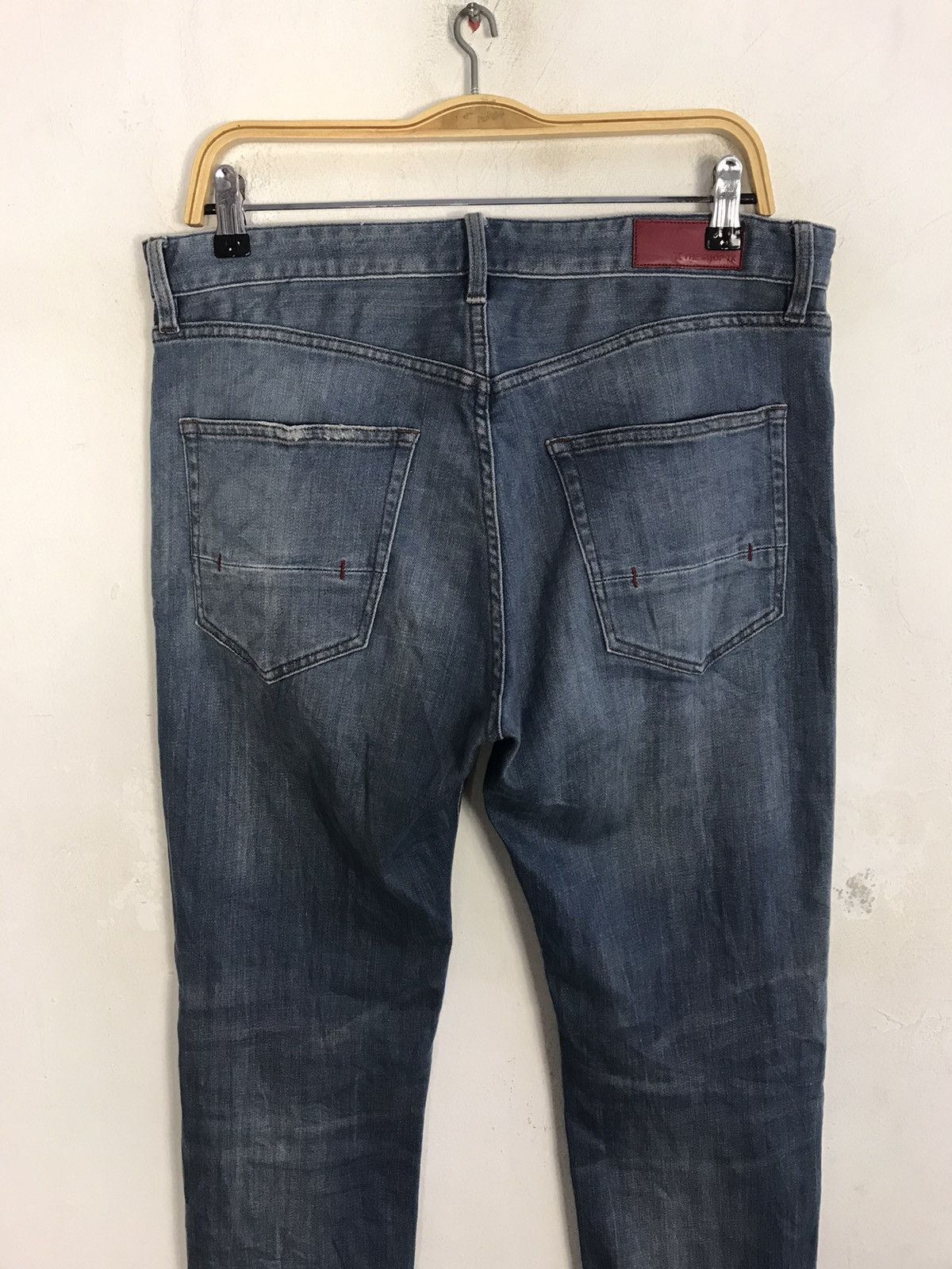 Japanese Brand Takeo Kikuchi The Shop TK Mix Piece Calik Denim Turkey Size US 32 / EU 48 - 4 Thumbnail