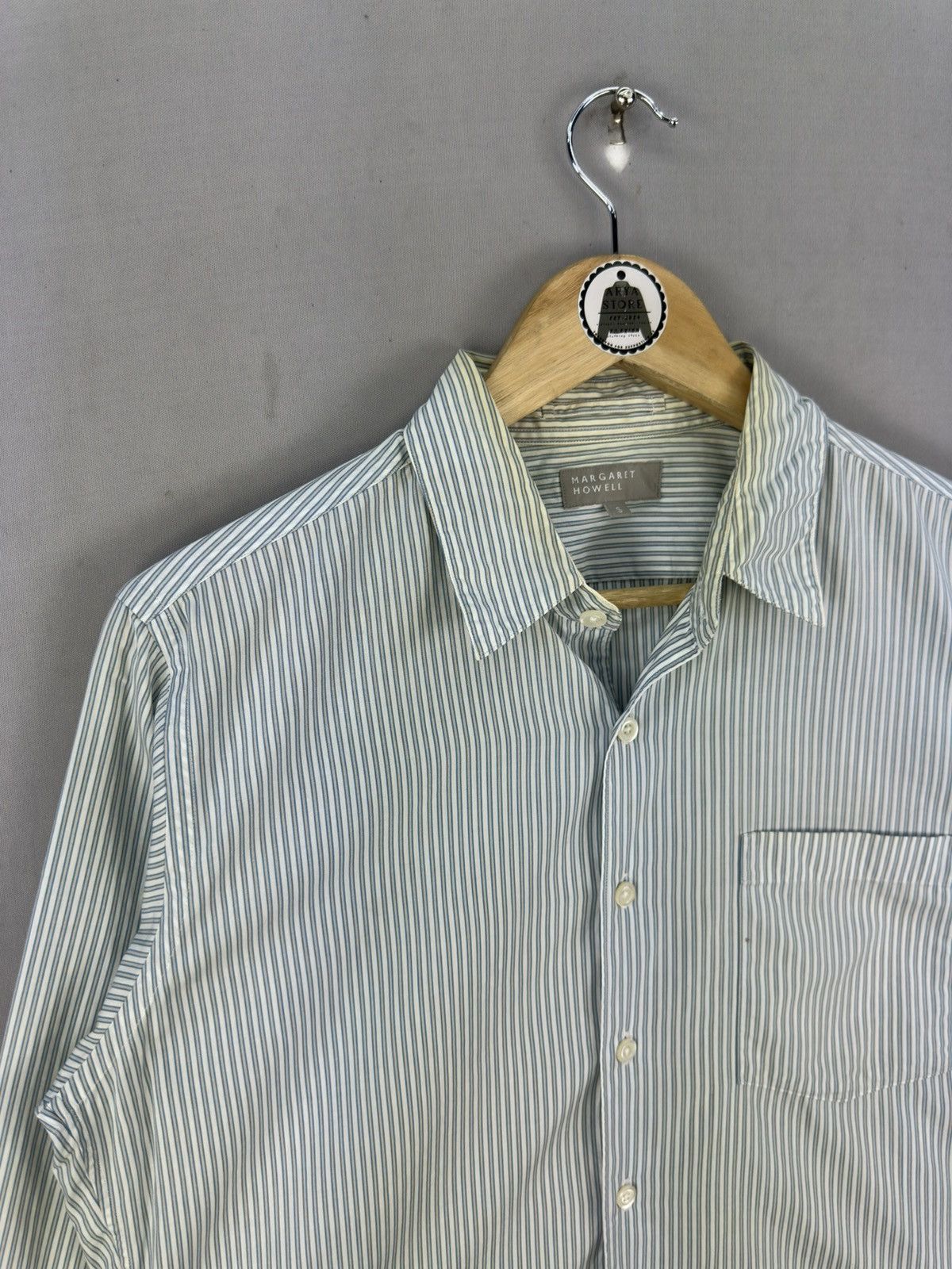 Margaret Howell Margaret Howell MHL Stripes Flannel Shirt Size US M / EU 48-50 / 2 - 2 Thumbnail