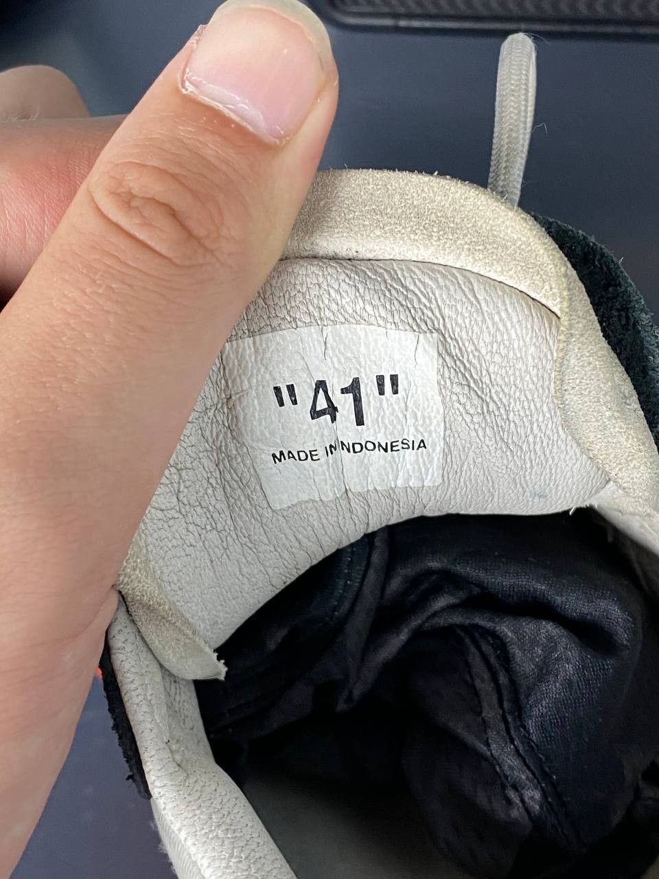 Off-White × Virgil Abloh Off White Vulcanized Leather Low Sneaker Size US 8.5 / EU 41-42 - 12 Thumbnail