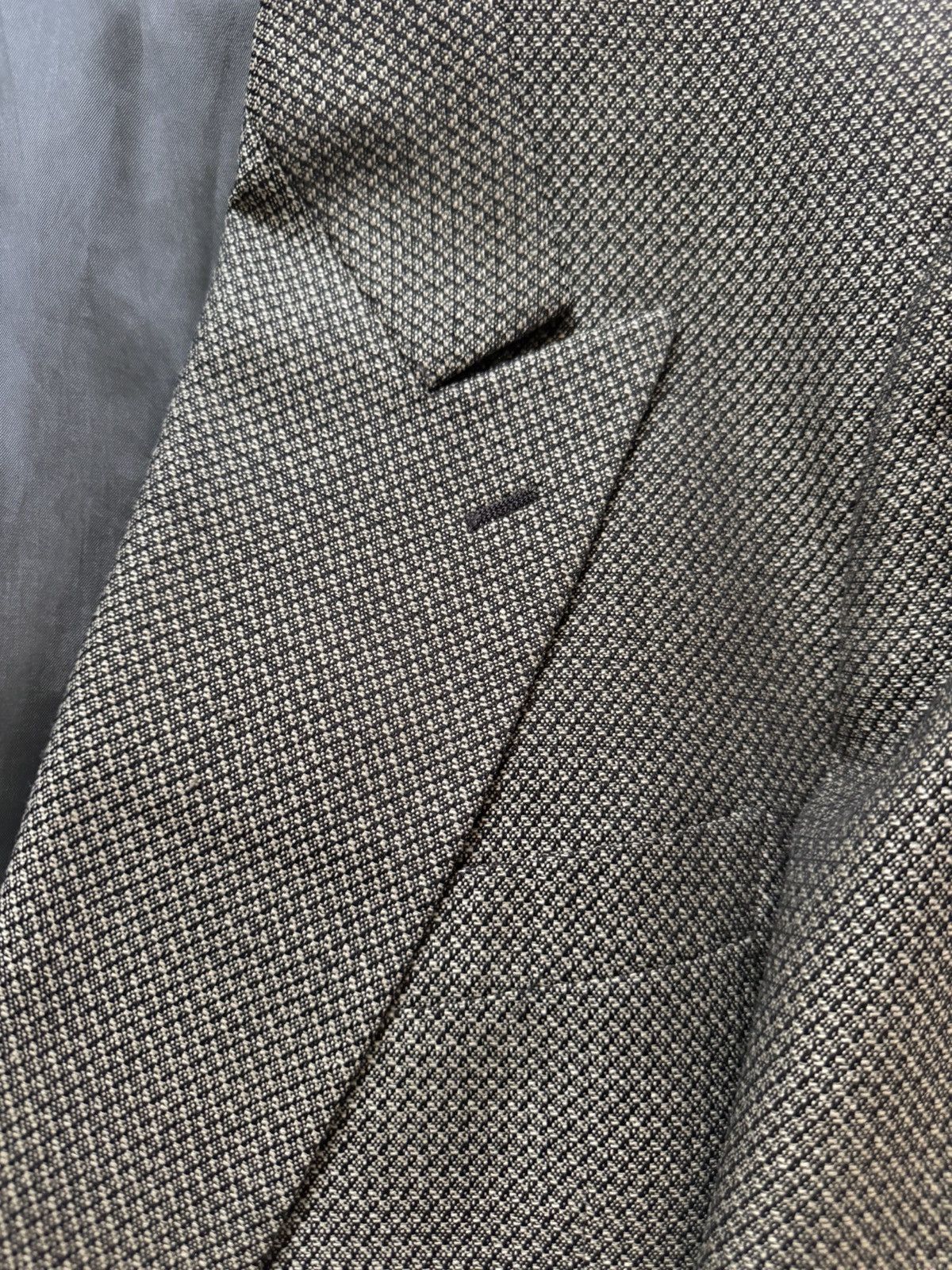 Giorgio Armani Giorgio Armani Le Collezioni Peak Lapel DB Wool Jacket Size 42R - 2 Thumbnail