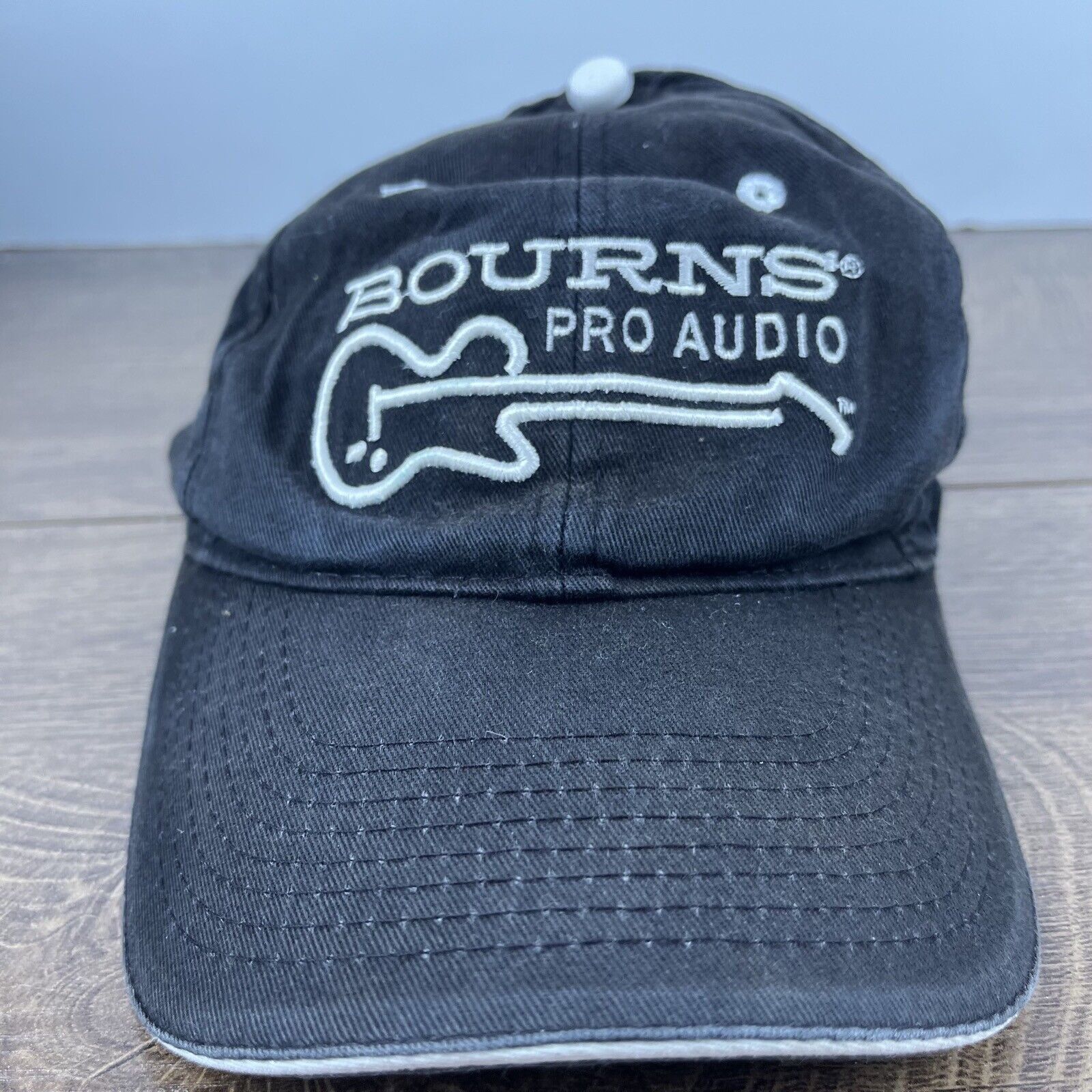 Other Bourns Pro Audio Hat Black Cap Adjustable Hat Black Adult Fi Size ONE SIZE - 2 Thumbnail