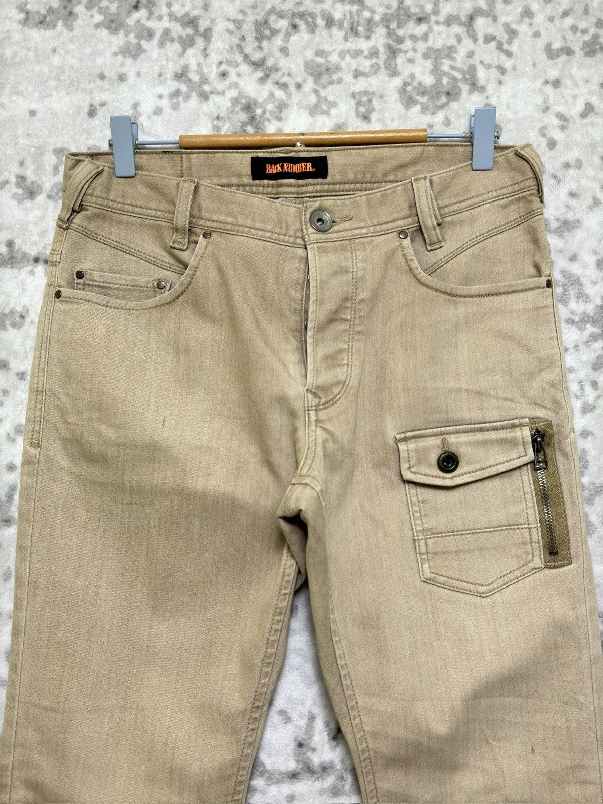Japanese Brand Vintage BACK NUMBER Zipper Bush Pants Size US 30 / EU 46 - 3 Thumbnail