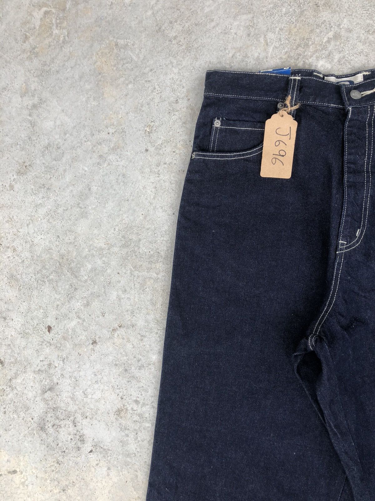 Vintage Baggy Jeans Piko Hip Hop Embroidered Logo Size US 31 - 4 Thumbnail