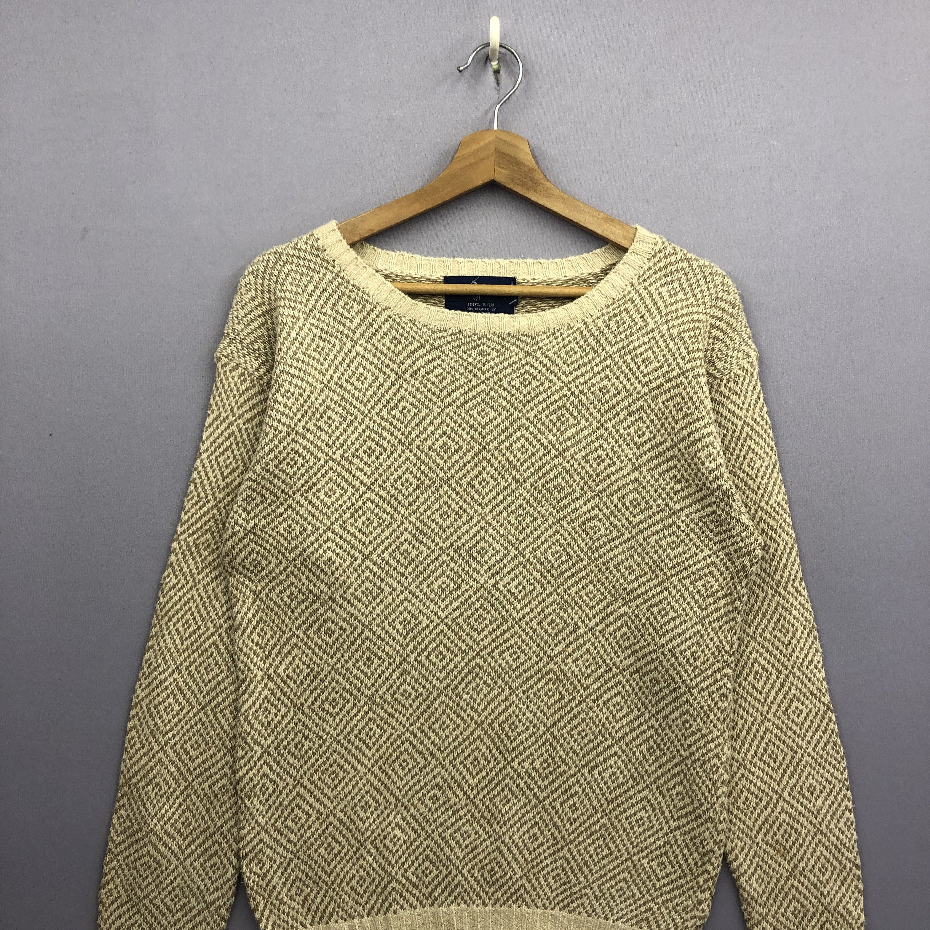 Homespun Knitwear × Polo Ralph Lauren × Vintage Vintage Polo Ralph Lauren SILK Knitwear Sweater Sweatshirt Size US S / EU 44-46 / 1 - 3 Thumbnail