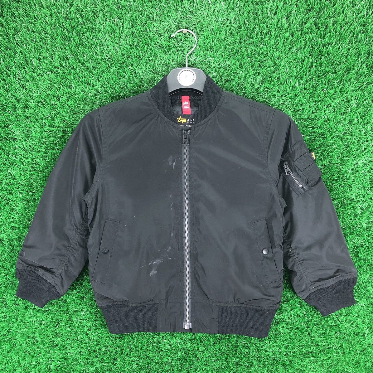 Alpha Industries Vintage Alpha Industries Bomber Jacket MA-1 for Kid Size US XXS / EU 40 - 1 Thumbnail