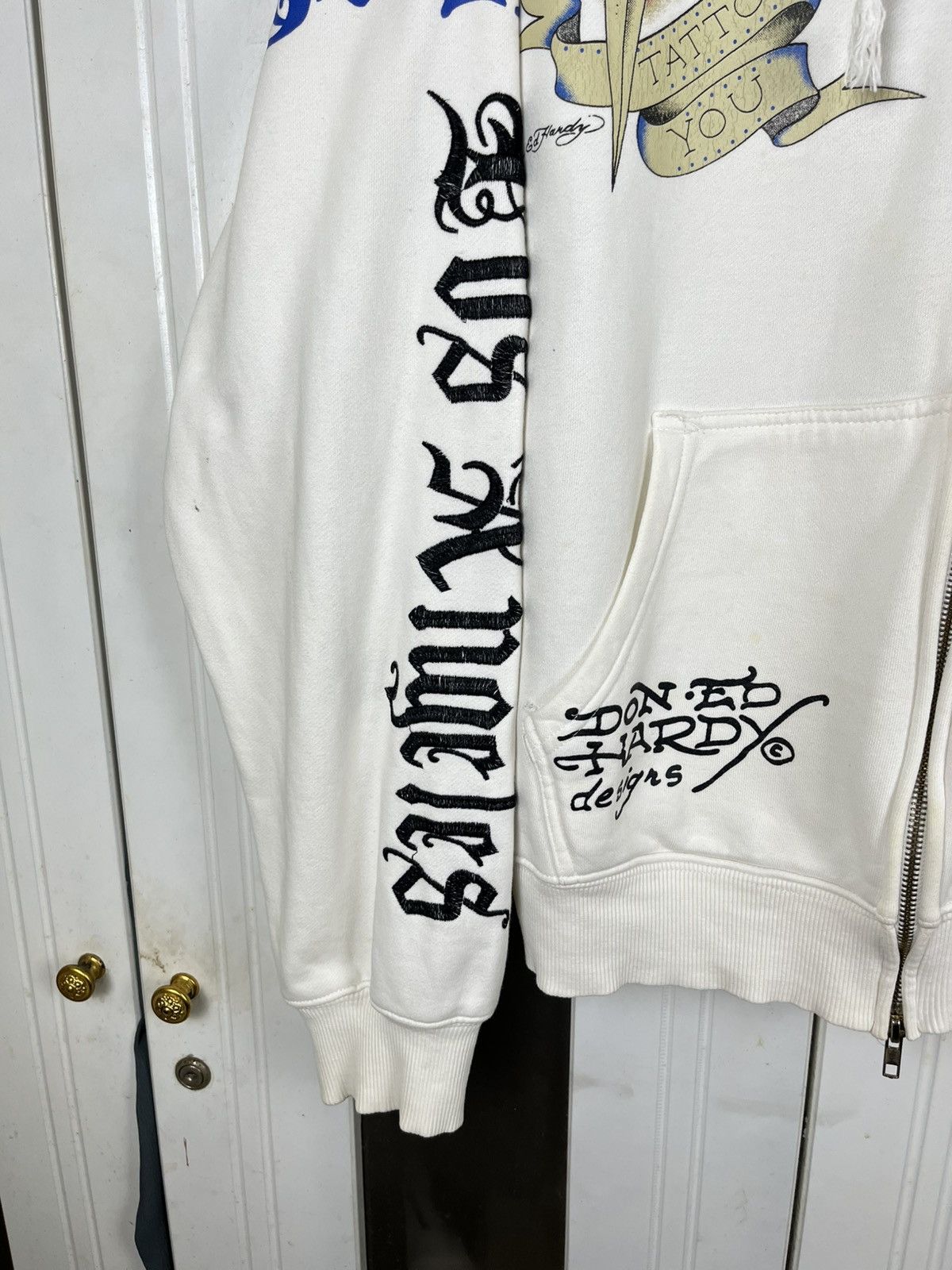 Ed Hardy VTG Ed Hardy Hoodie Zip Up Size US M / EU 48-50 / 2 - 5 Thumbnail