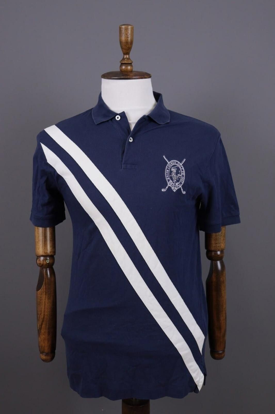 Polo Ralph Lauren Polo Ralph Lauren Golf Blue Striped Polo Shirt Size S Size US S / EU 44-46 / 1 - 1 Thumbnail