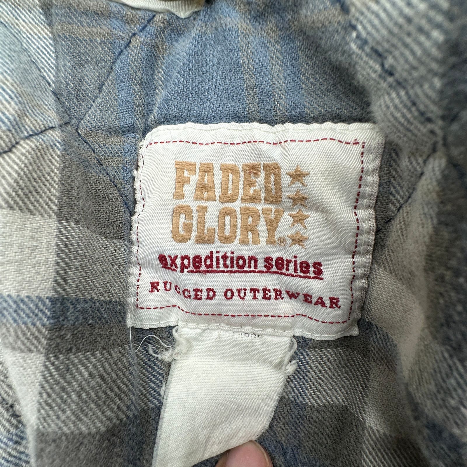 Faded Glory VTG Faded Glory Expedition Series Lined Duck Canvas Coat XL Size US XL / EU 56 / 4 - 3 Thumbnail