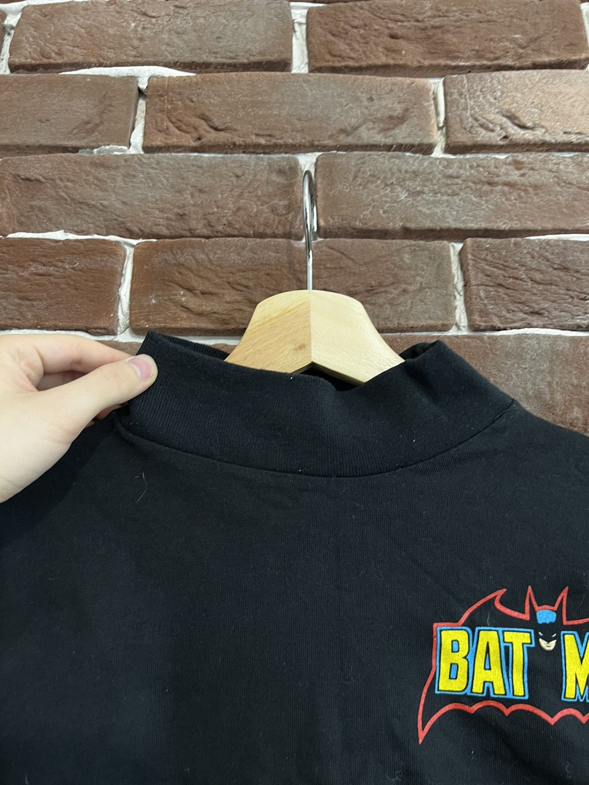 DC Comics Vintage 1989 Batman License Movie Tee Black L Rare Marvel Size US L / EU 52-54 / 3 - 6 Thumbnail