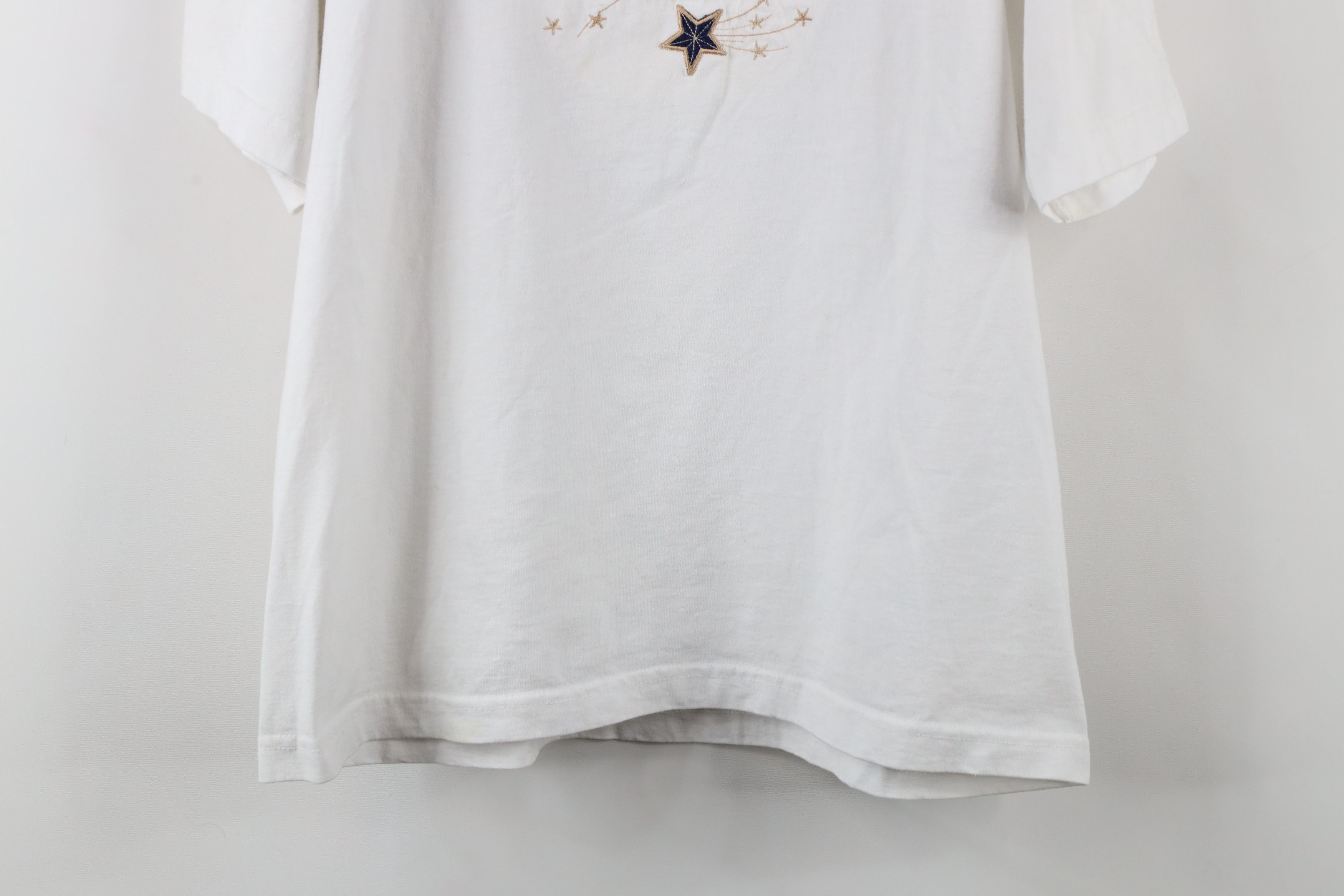 Vintage Vintage 90s Streetwear Sun Moon Stars Short Sleeve T-Shirt Size XL / US 12-14 / IT 48-50 - 3 Thumbnail