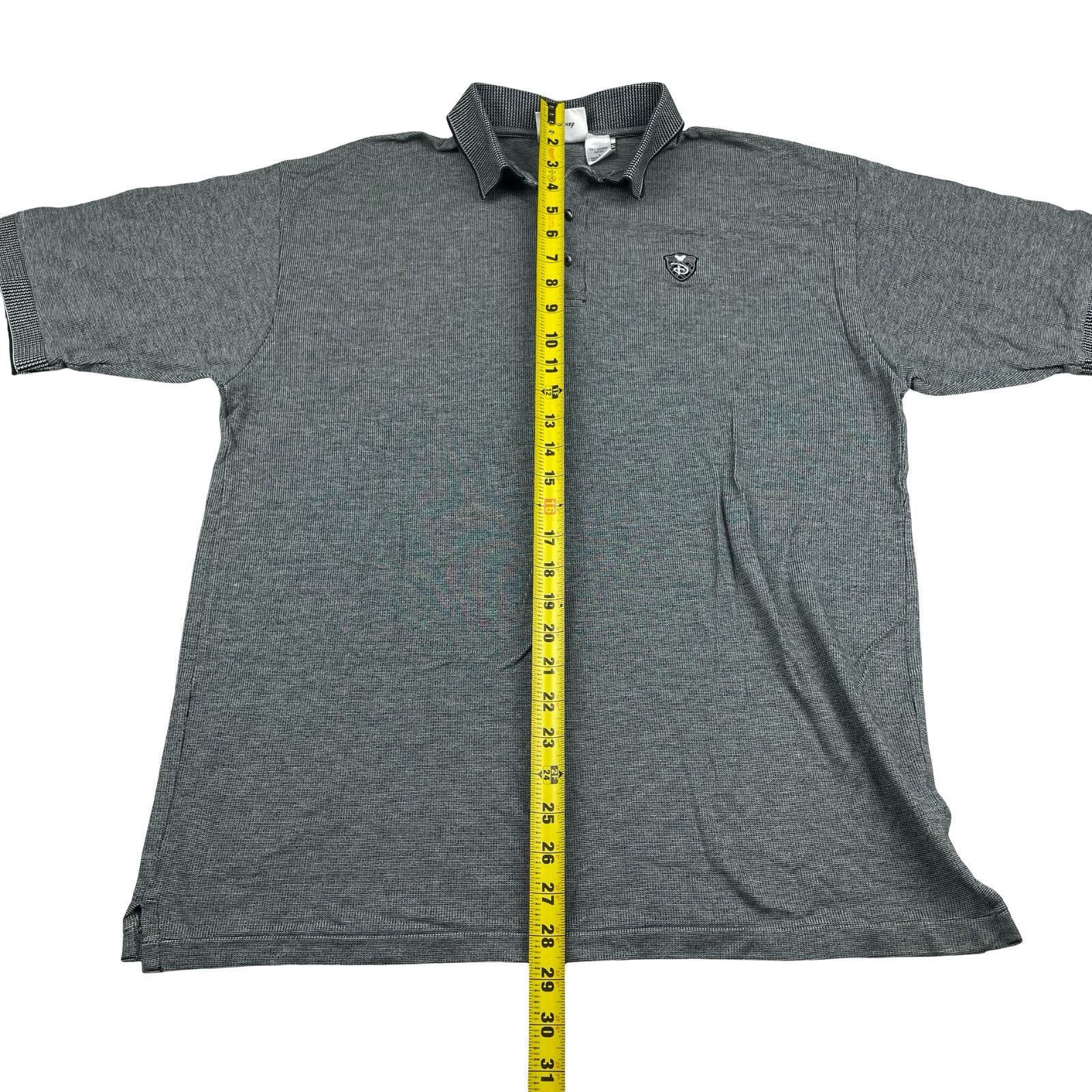 Disney VTG Walt Disney World Men's 100% Cotton S/S Golf Polo Shirt Size US L / EU 52-54 / 3 - 5 Thumbnail