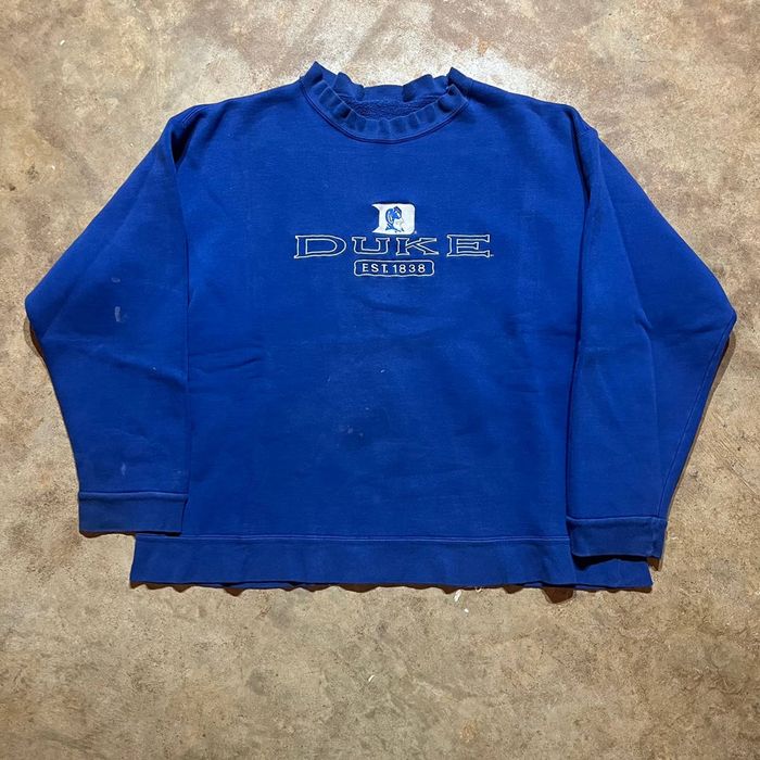 Duke clearance embroidered sweatshirt