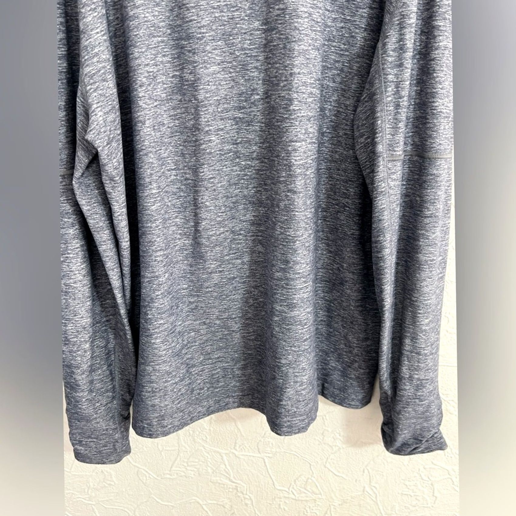 Lululemon Lululemon Mens Sweater Blue Gray 1/4 Zip Pullover XL Jacket Windbreaker Shirts? Size US XL / EU 56 / 4 - 5 Thumbnail