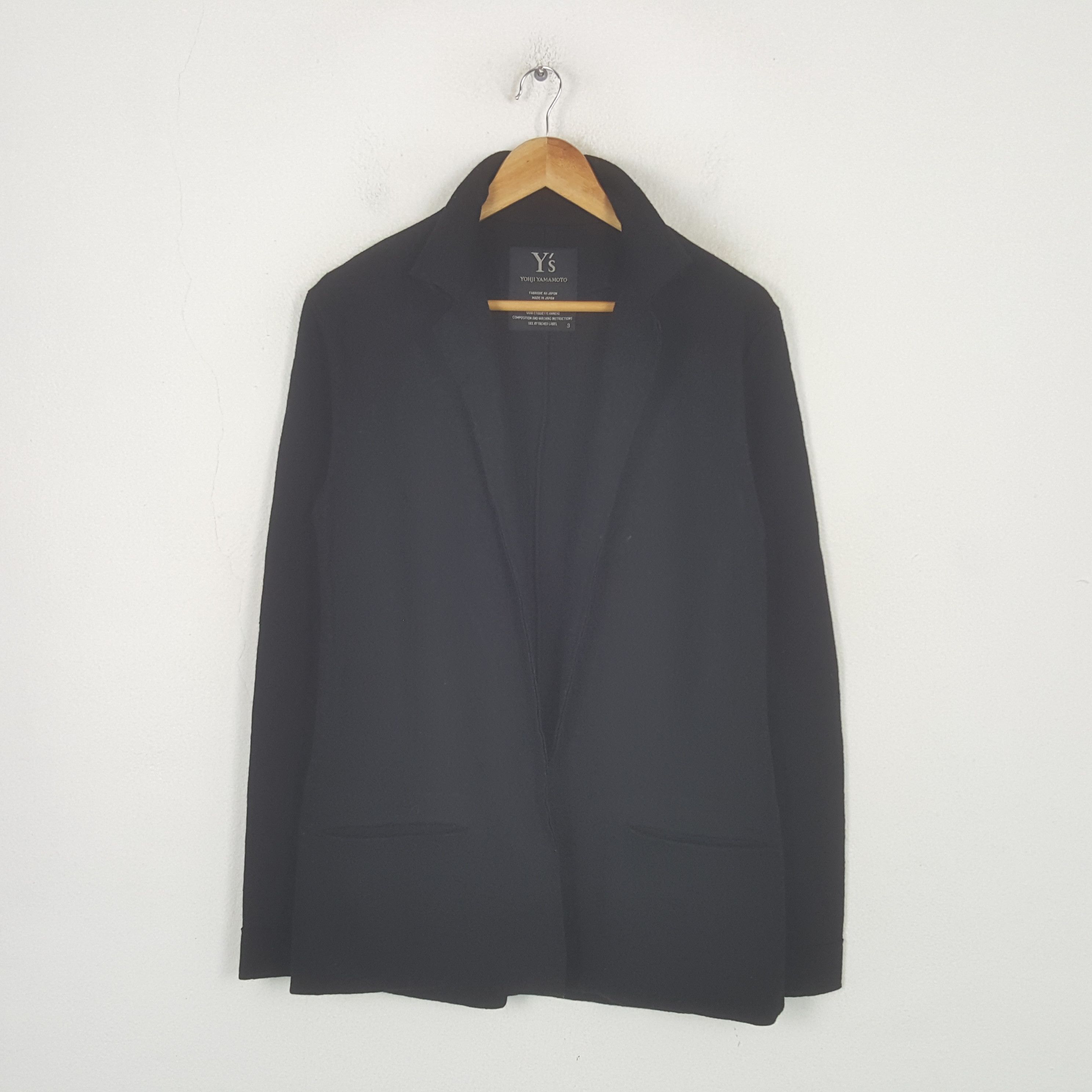 Yohji Yamamoto Vintage Y's by Yohji Yamamoto Coat Jacket C296N28 Size US XXS / EU 40 - 1 Thumbnail