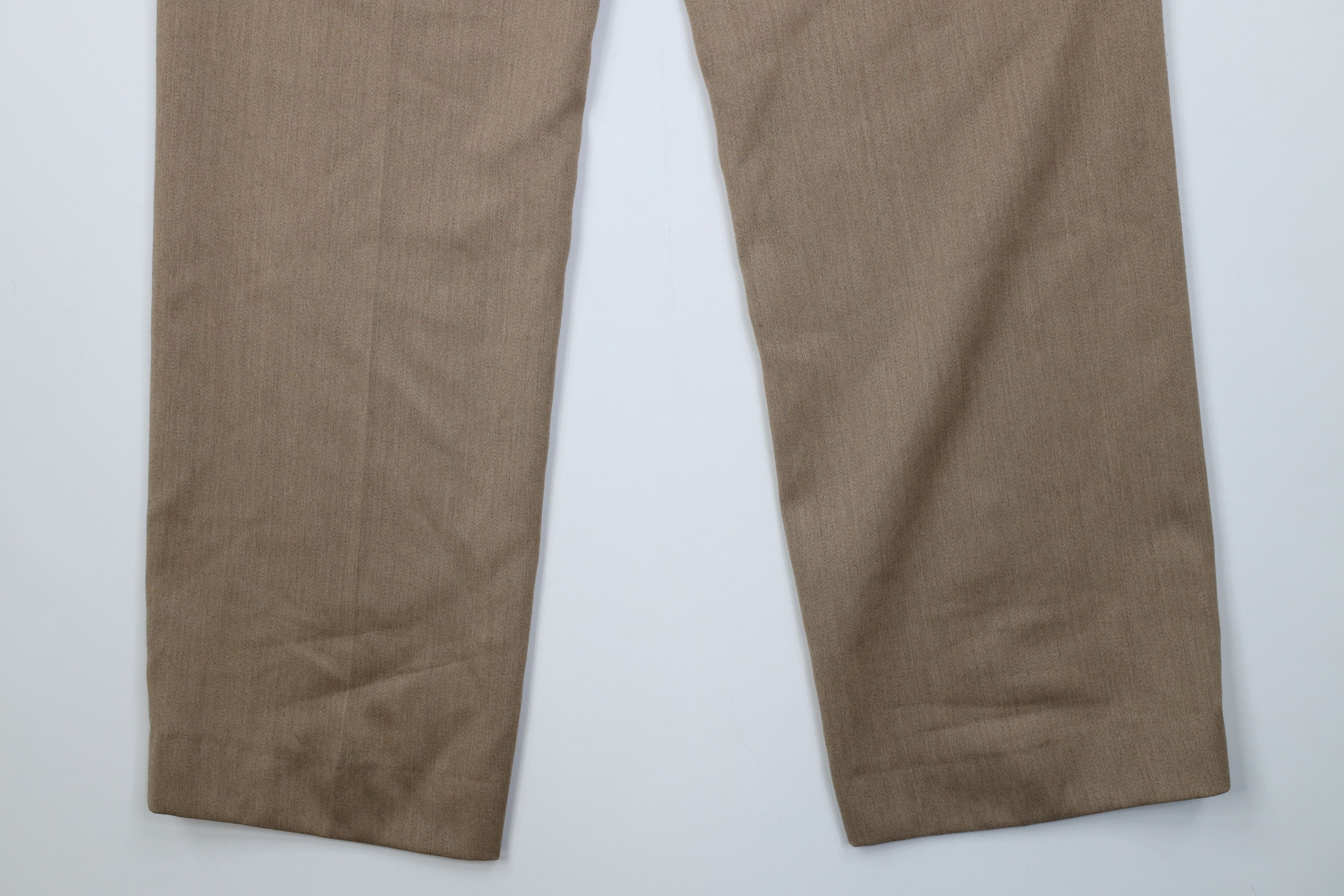 Vintage Vintage 90s Streetwear Wool Blend Knit Wide Leg Chino Pants Size US 34 / EU 50 - 12 Thumbnail