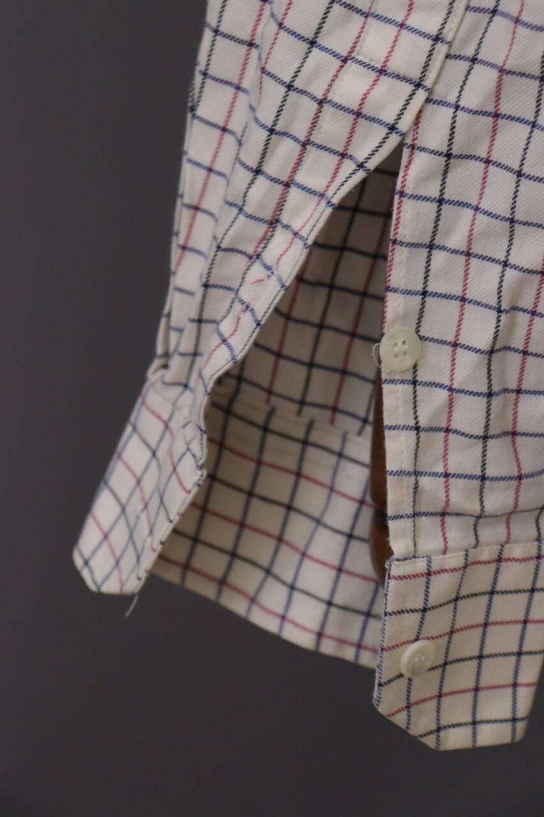 Barbour Barbour Brthold V. Baden White Check Shirt Size 16 Size US M / EU 48-50 / 2 - 12 Thumbnail