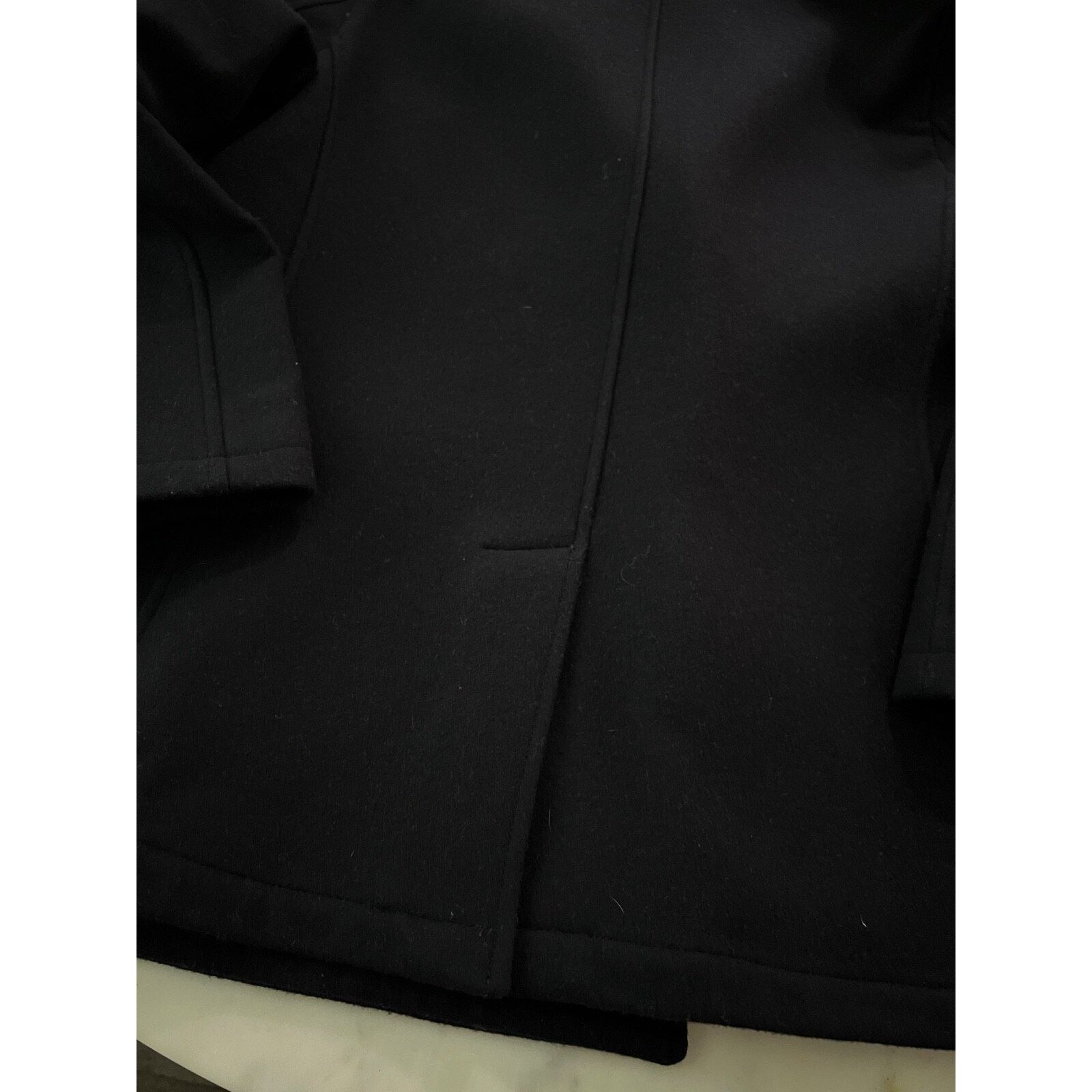 Mandelli $3900 Mandelli Bergdorf Goodman Navy Wool Peacoat IT54 NEW Size US XL / EU 56 / 4 - 10 Thumbnail