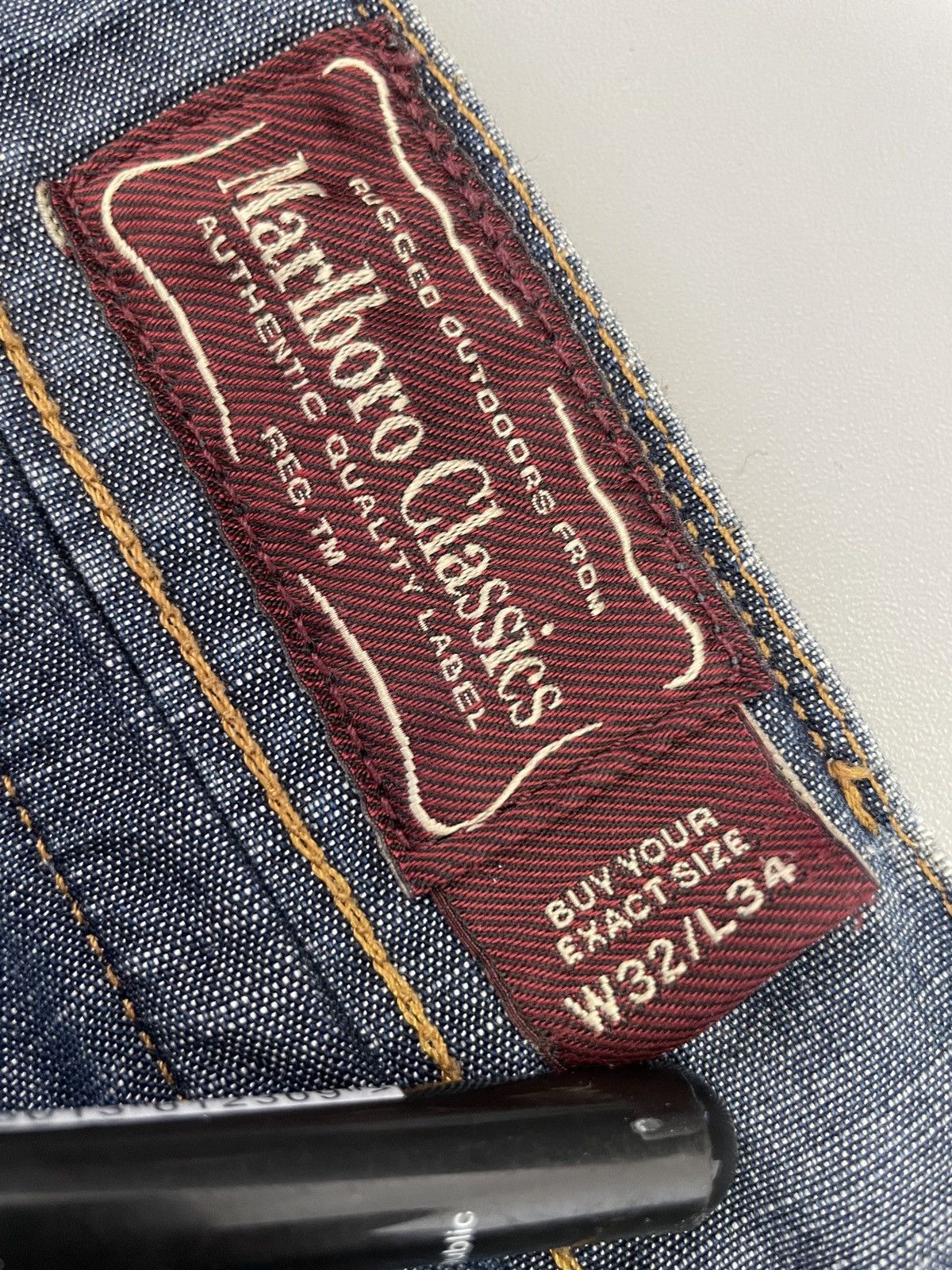 Marlboro Classics Vintage Marlboro Classics Bootcut Jeans Heritage Workwear Size US 32 / EU 48 - 16 Thumbnail