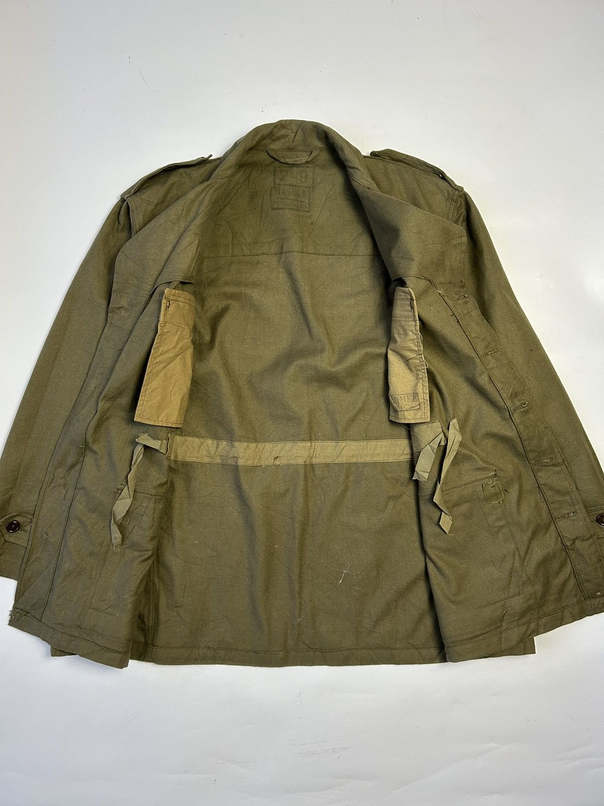 Japanese Brand × Vintage VINTAGE FRENCH ARMY MILITARY M47 FIELD JACKET Size US XL / EU 56 / 4 - 2 Thumbnail