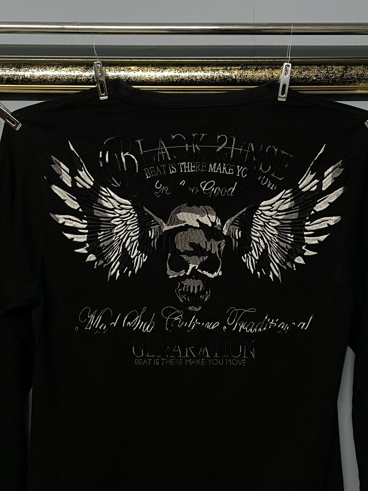 KMRii Vintage Japan Designer Chicago Scarface Subculture Skull Tee Size US XS / EU 42 / 0 - 2 Thumbnail