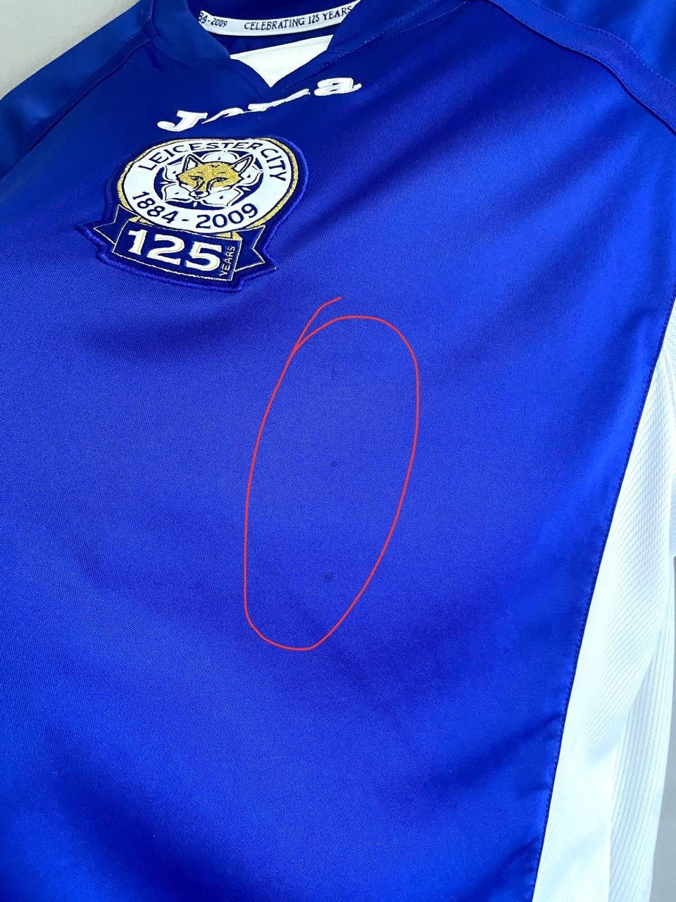 Joma × Vintage Leicester City 2008/2009 Home Football Soccer Jersey, Size M Size US M / EU 48-50 / 2 - 16 Thumbnail