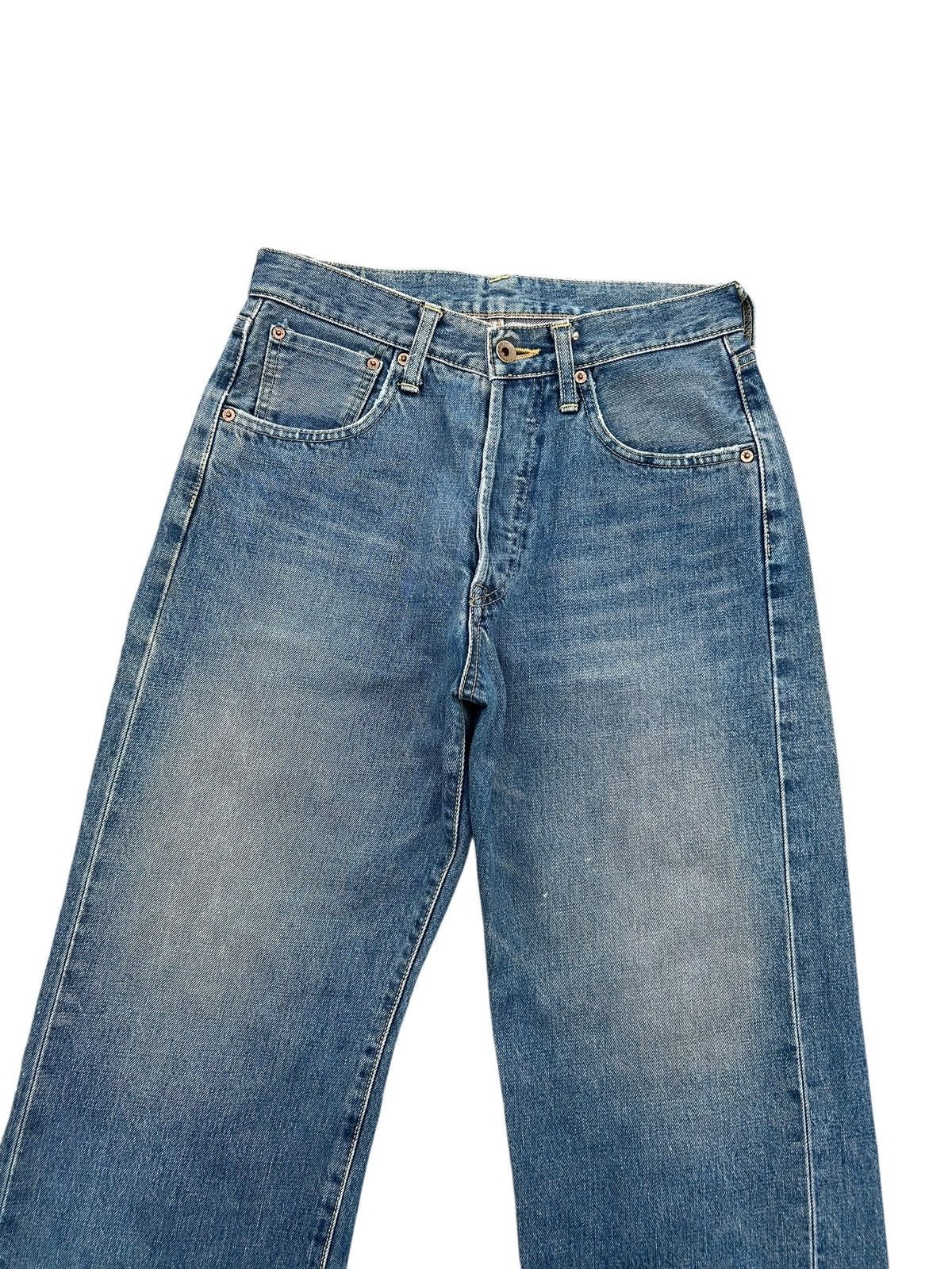 Kapital Vintage Edwin Selvedge Buckle Back Rusty Faded Denim Jeans Size US 28 / EU 44 - 5 Thumbnail